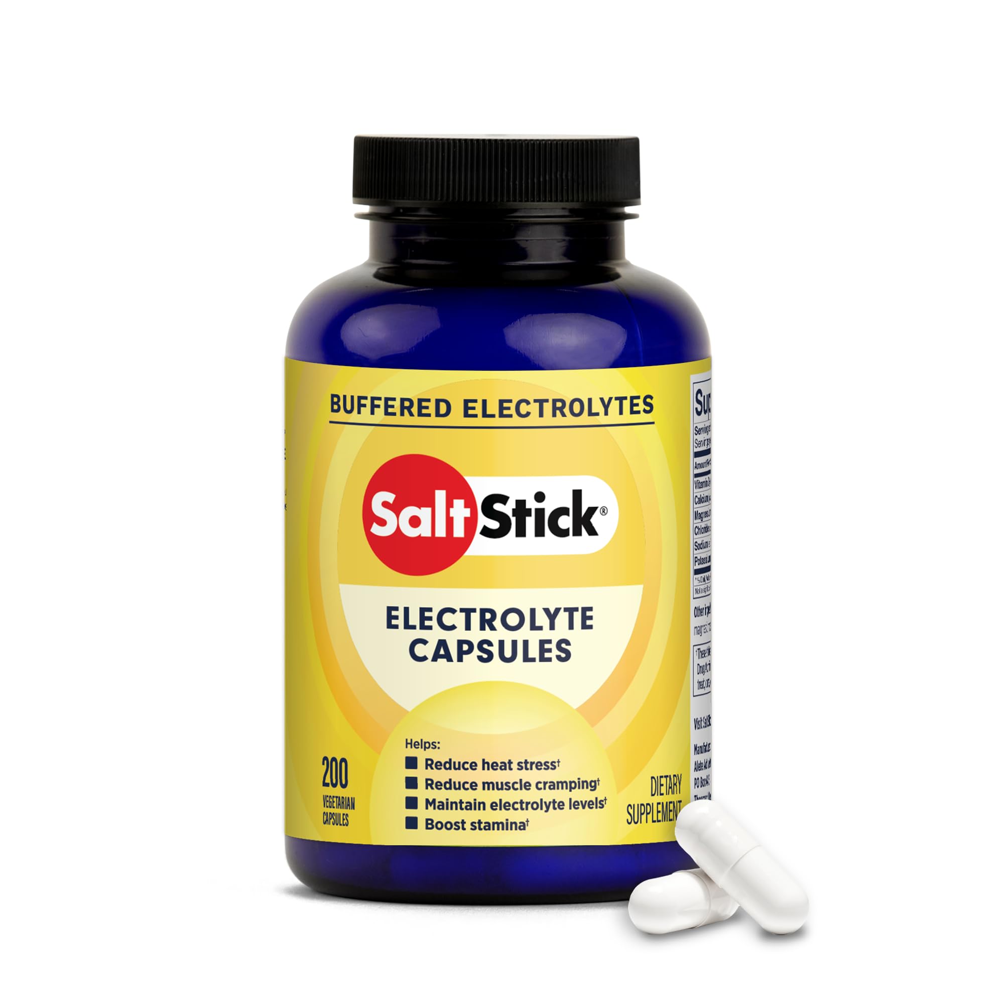 Foto 2 pulgar | Cápsulas Electrolíticas Saltstick  200 Unidades  Con Vitamina D - Venta Internacional.