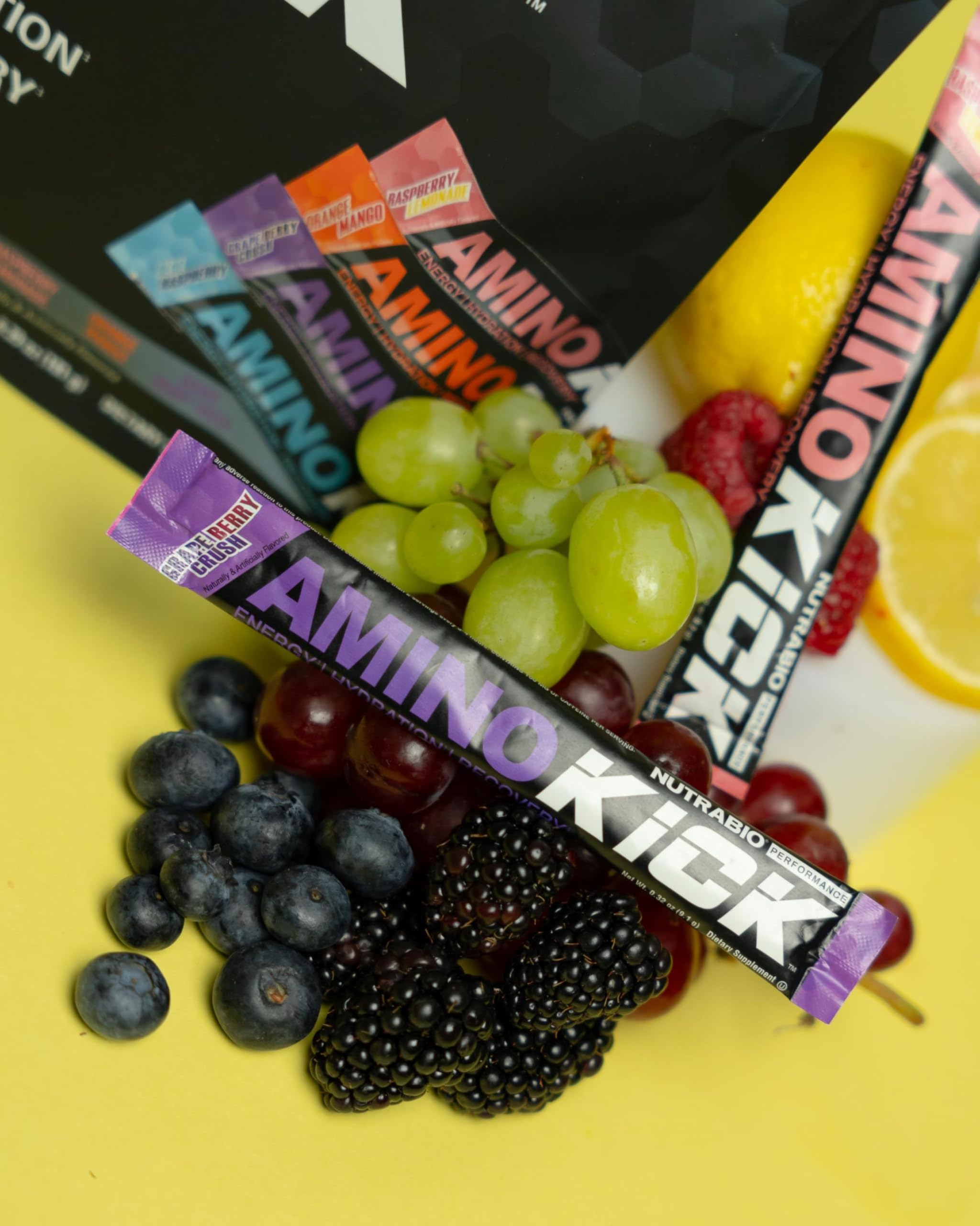 Foto 4 pulgar | Suplemento Alimenticio Nutrabio Amino Kick All In One 20 Servicios - Venta Internacional