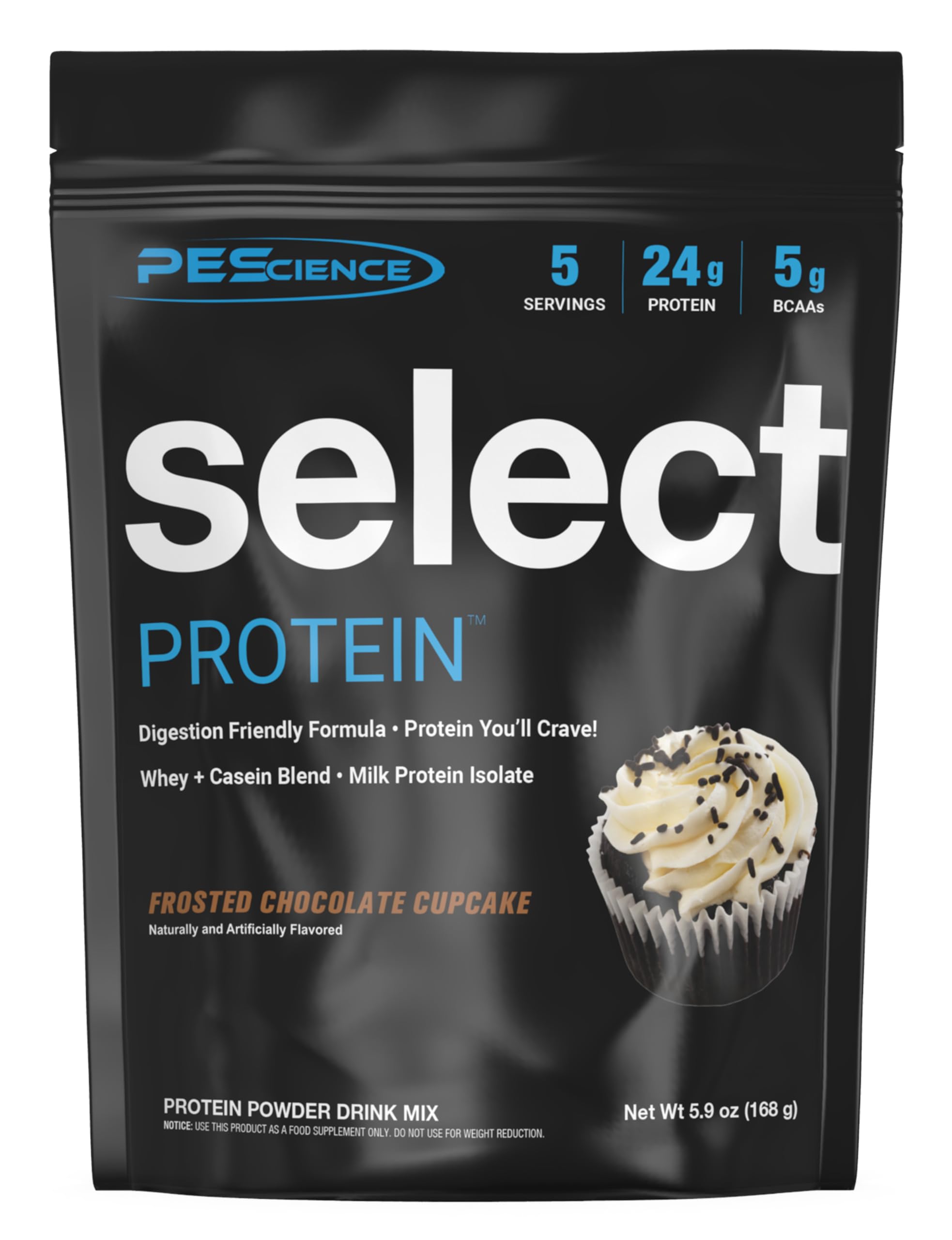 Foto 2 pulgar | Proteína En Polvo De Chocolate Glaseado Con Caseína Y Suero Pesscience Select - Venta Internacional.