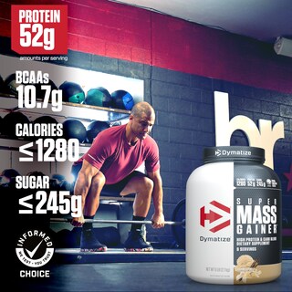 Foto 3 | Proteína En Polvo Dymatize Super Mass Gainer 6 Libras Fruity Pebbles - Venta Internacional.