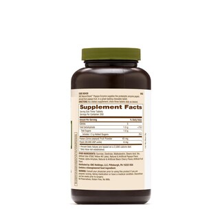 Foto 2 | Suplemento Gnc Natural Brand Papaya Enzyme 600 Tabletas - Venta Internacional.