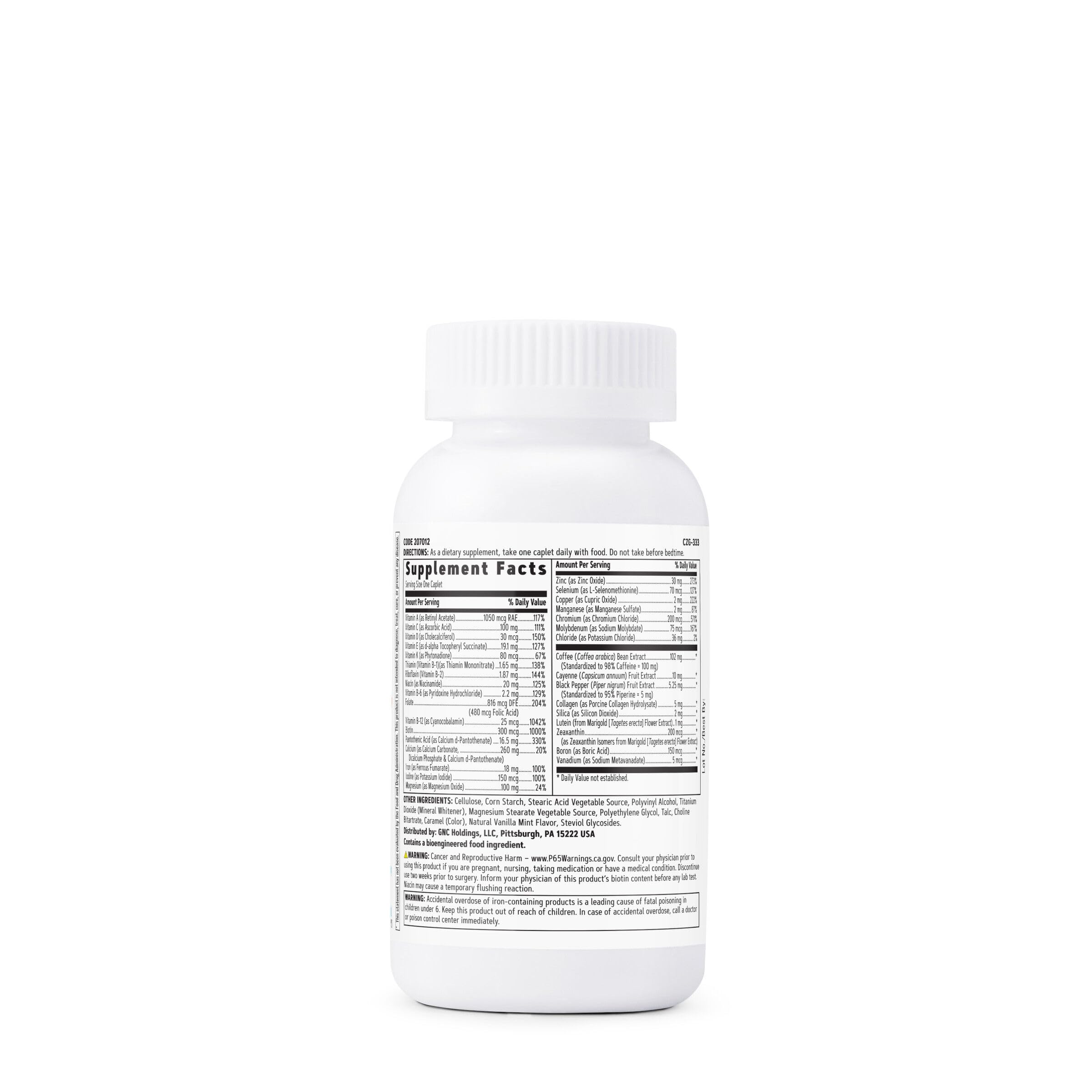Foto 6 pulgar | Multivitamínico Gnc One Daily Energy & Metabolism Para Mujer  60 Unidades - Venta Internacional.