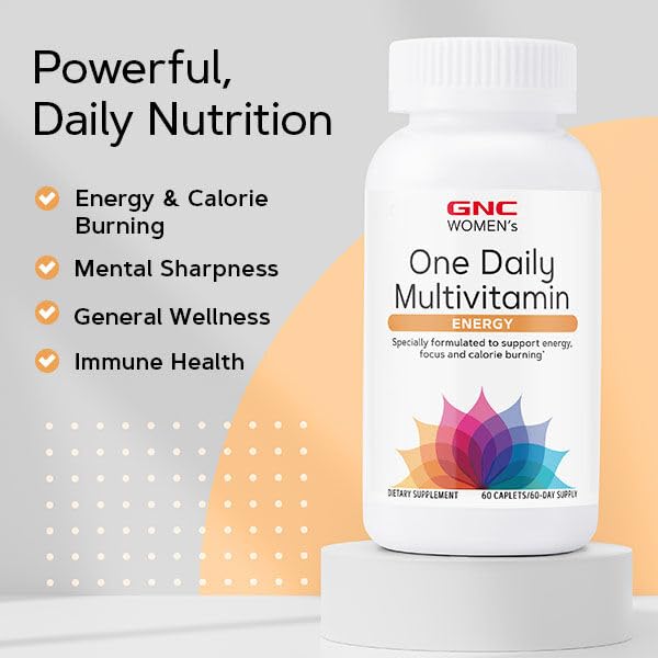 Foto 8 pulgar | Multivitamínico Gnc One Daily Energy & Metabolism Para Mujer  60 Unidades - Venta Internacional.