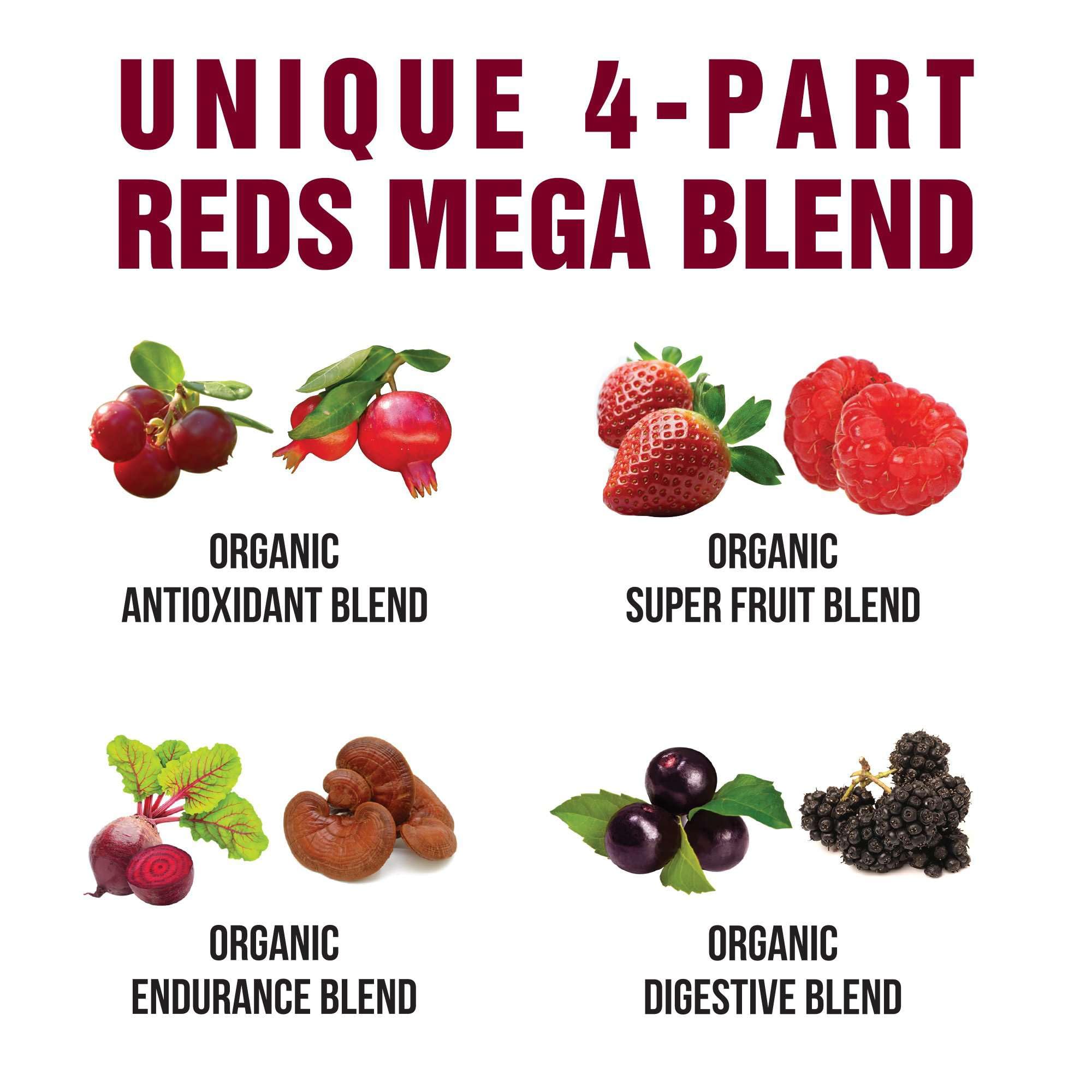 Foto 5 pulgar | Suplemento Peak Performance Organic Reds Superfood Powder - Venta Internacional.