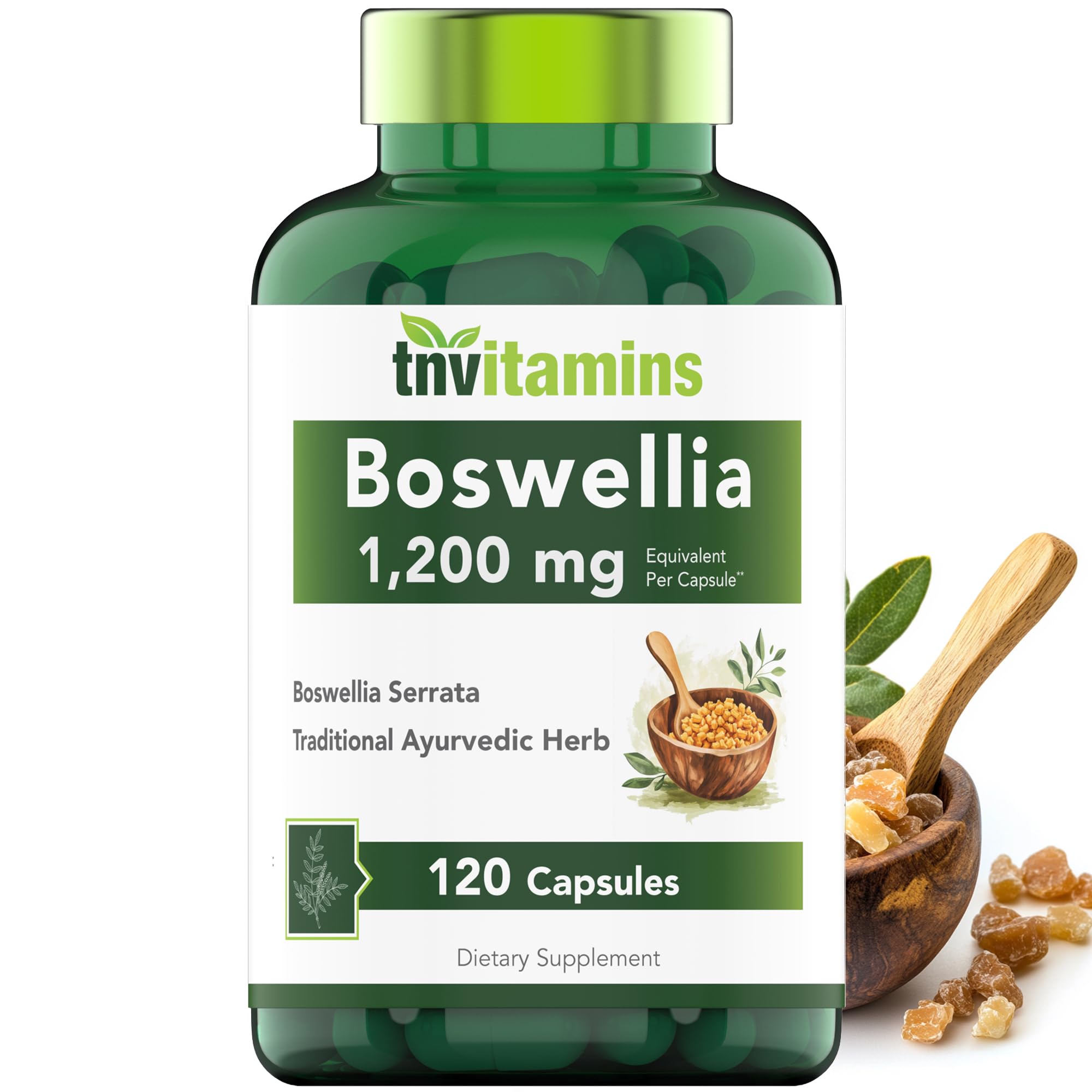 Foto 1 | Suplemento Tnvitamins De Extracto De Hierbas De Boswellia Serrata 1200 Mg - Venta Internacional.