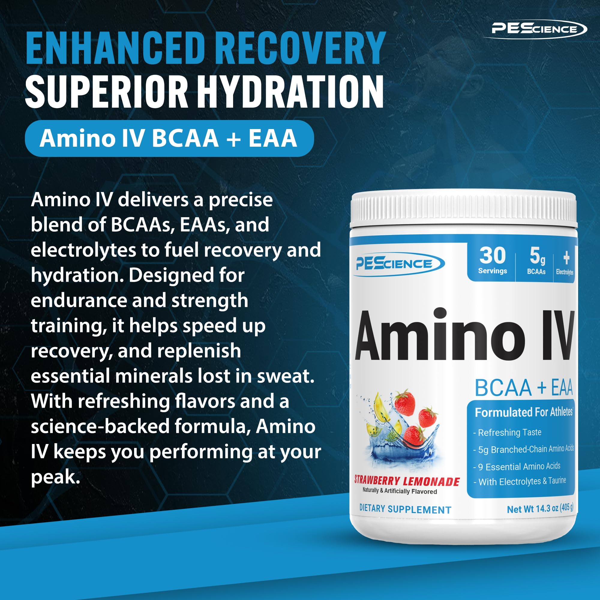 Foto 4 pulgar | Suplemento Pescience Amino Iv Bcaa Y Eaa En Polvo 60 Porciones - Venta Internacional.