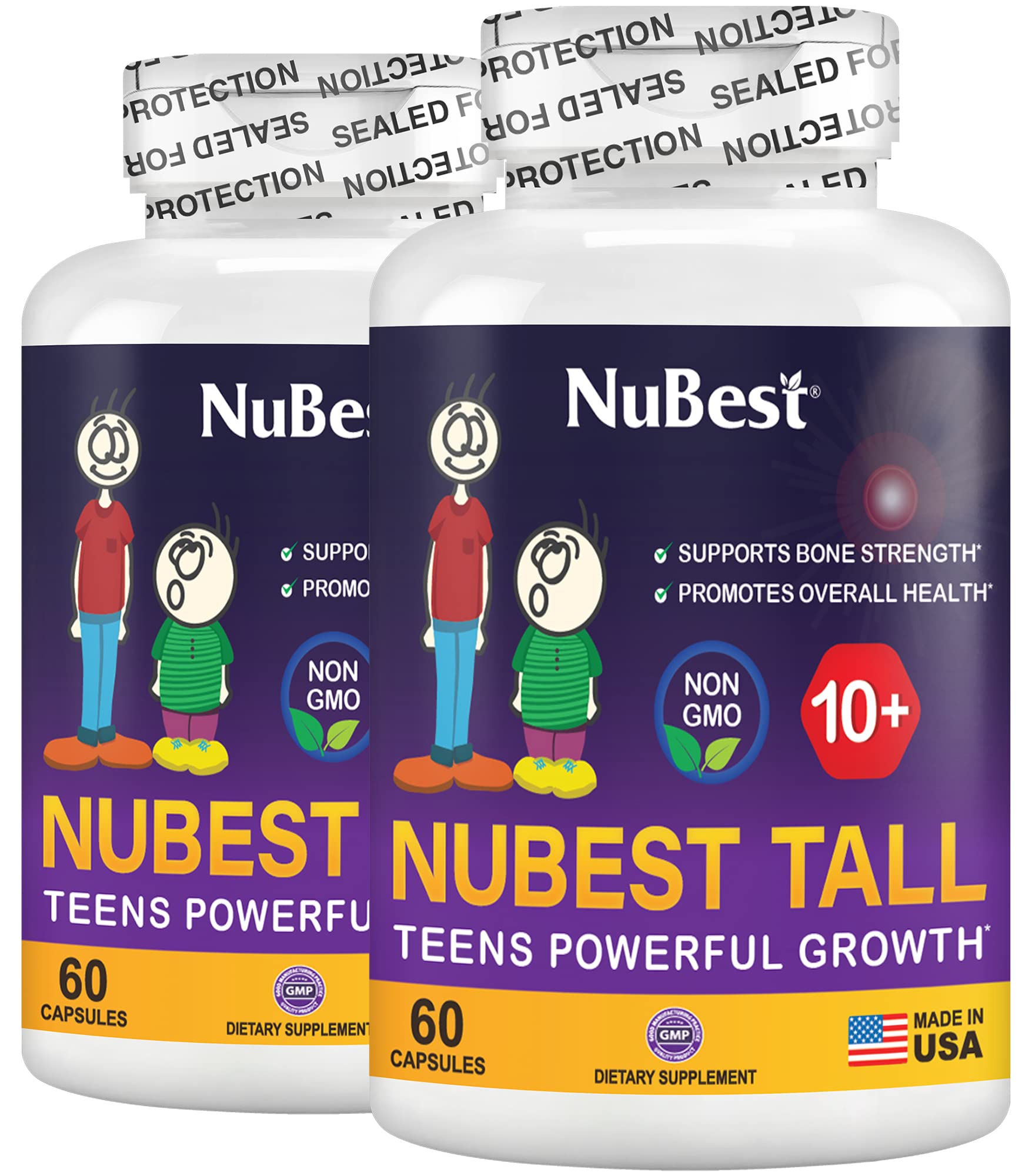 Foto 2 pulgar | Suplemento Nubest Tall 10+ Advanced Bone Strength  Paquete De 2 - Venta Internacional.