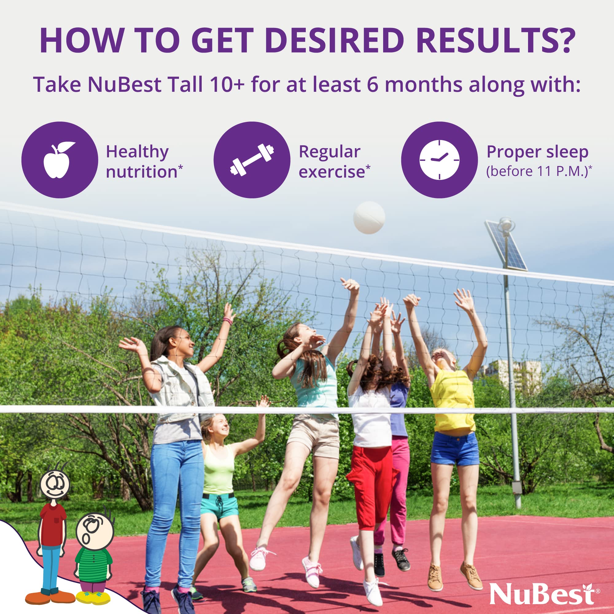 Foto 6 pulgar | Suplemento Nubest Tall 10+ Advanced Bone Strength  Paquete De 2 - Venta Internacional.