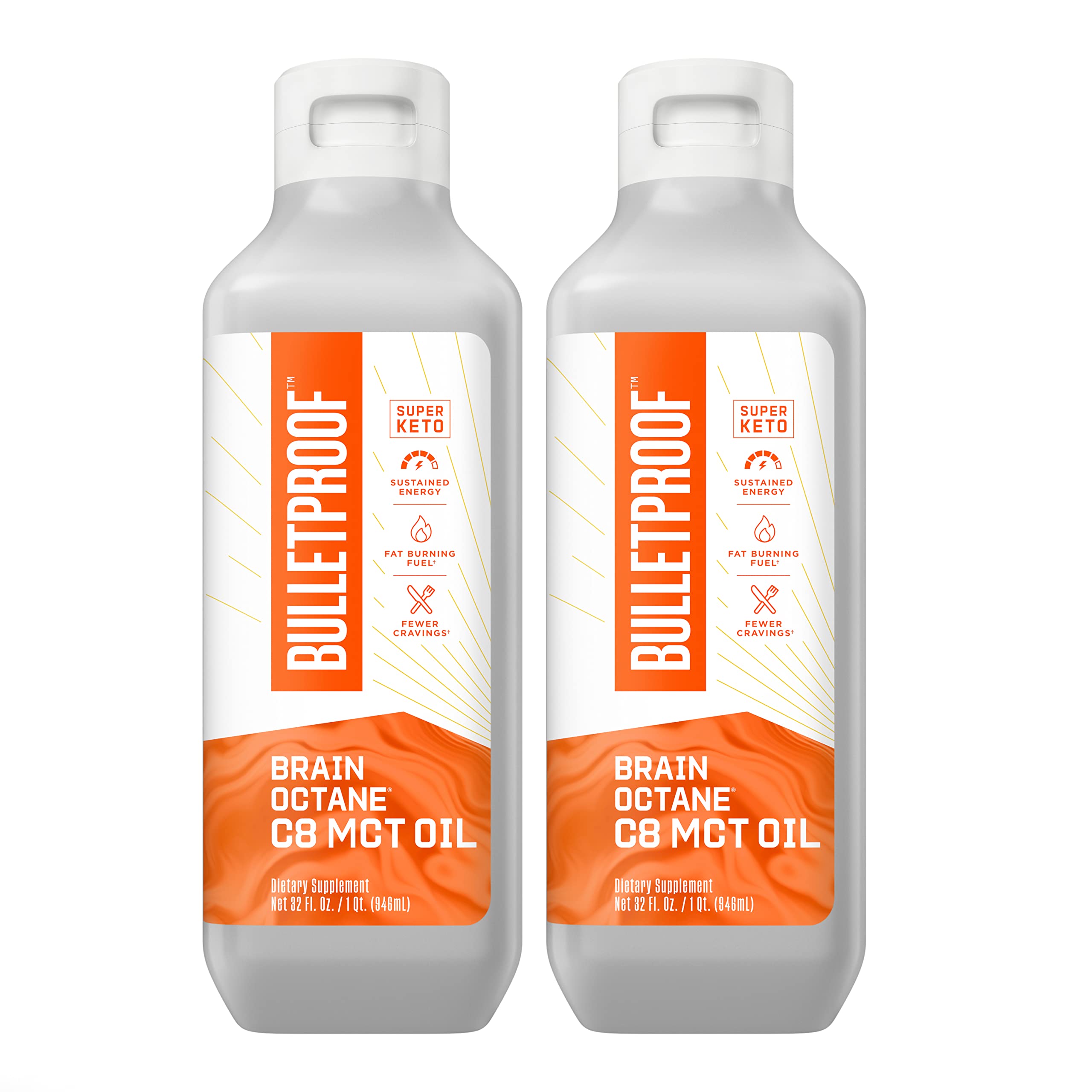 Foto 2 pulgar | Aceite Mct Bulletproof Brain Octane C8  960 Ml (paquete De 2) - Venta Internacional.