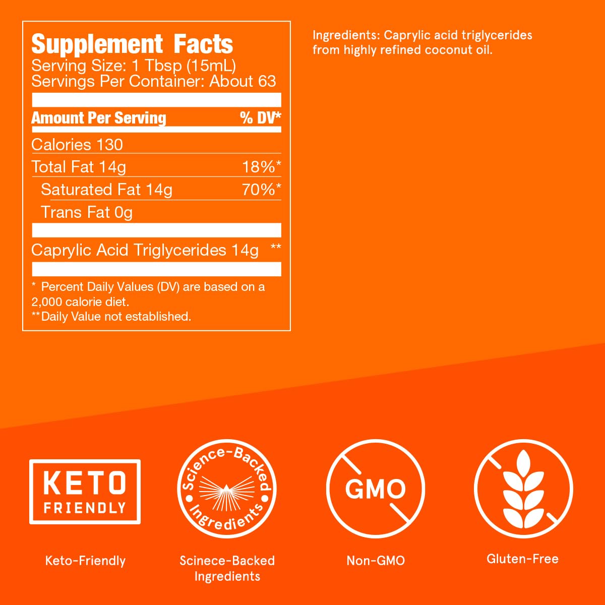 Foto 3 pulgar | Aceite Mct Bulletproof Brain Octane C8  960 Ml (paquete De 2) - Venta Internacional.
