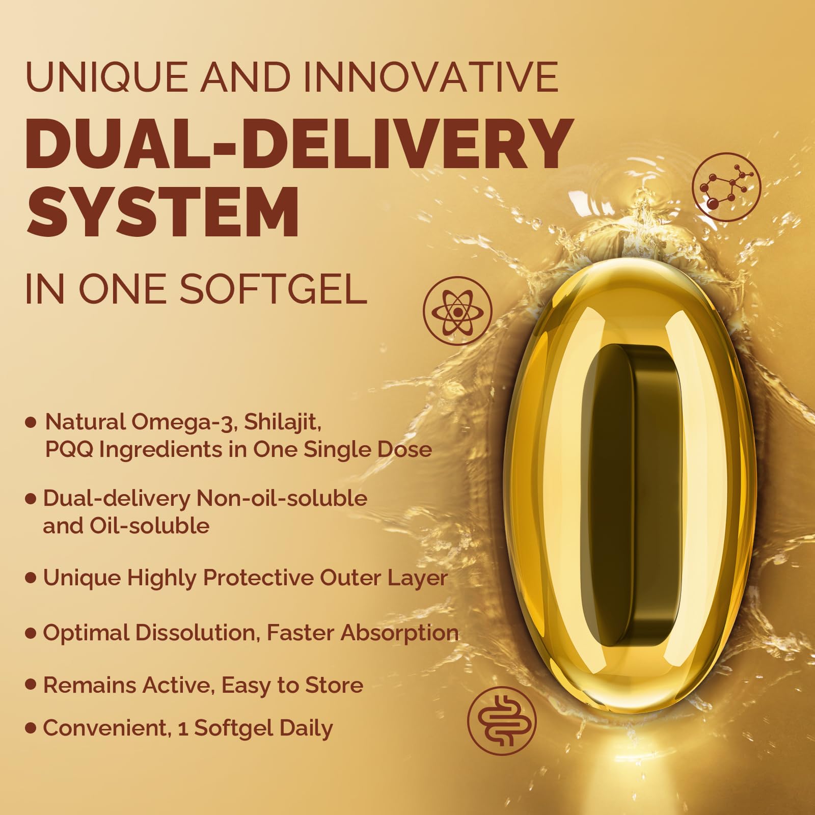 Foto 4 pulgar | Suplemento Ciaceae Ubiquinol Coq10 600 Mg Con Omega-3 Y Pqq 60 Serv - Venta Internacional.