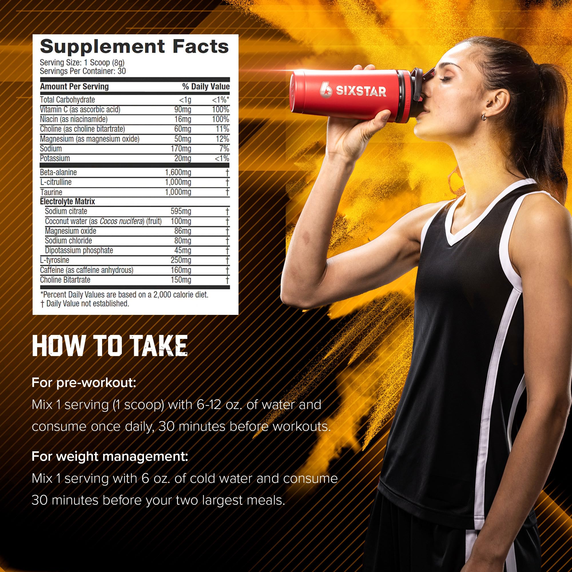 Foto 6 pulgar | Suplemento Previo Al Entrenamiento Six Star Pre-workout Explosion - Venta Internacional.