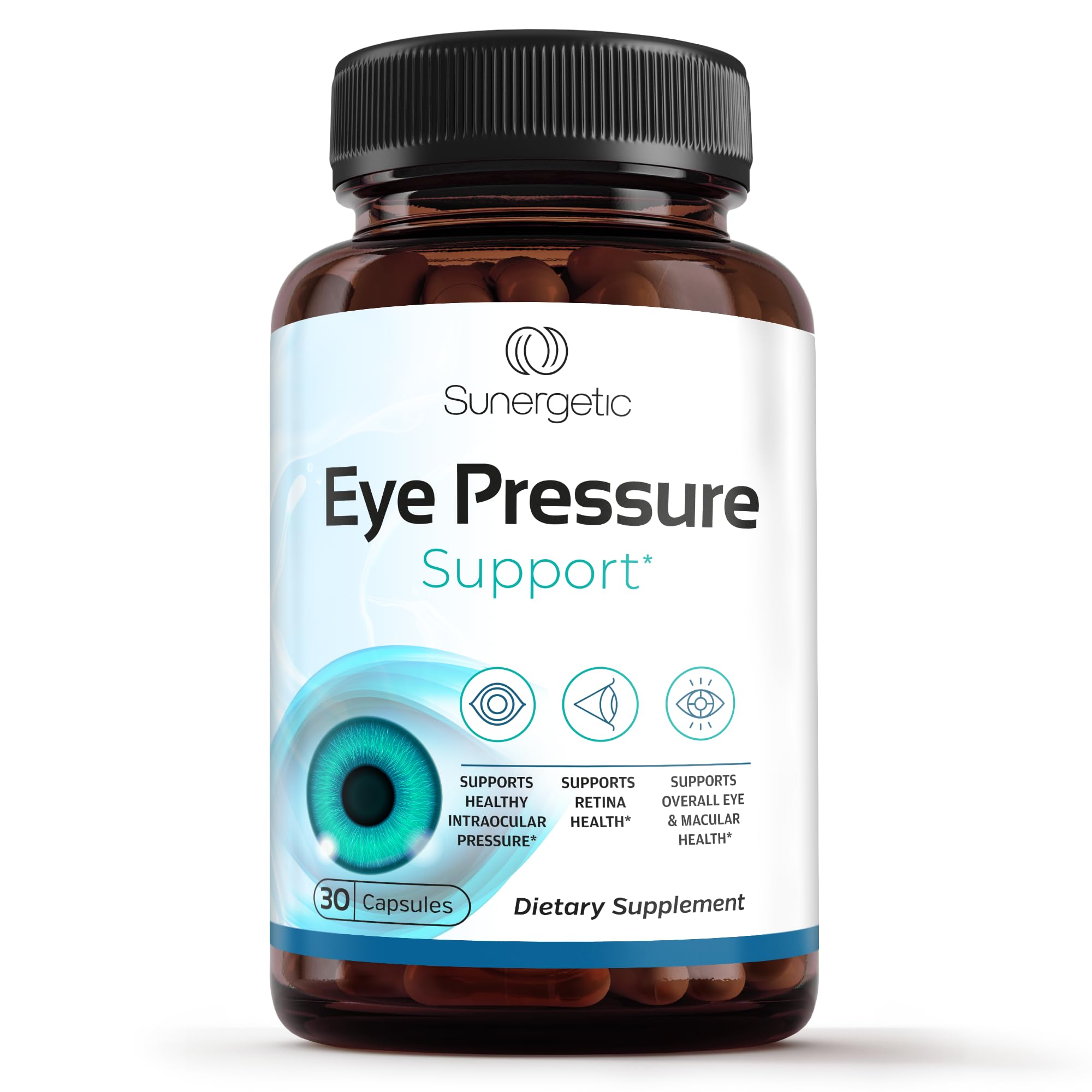 Foto 7 | Suplemento De Apoyo A La Presión Ocular Sunergetic Premium 30 Cápsulas - Venta Internacional.