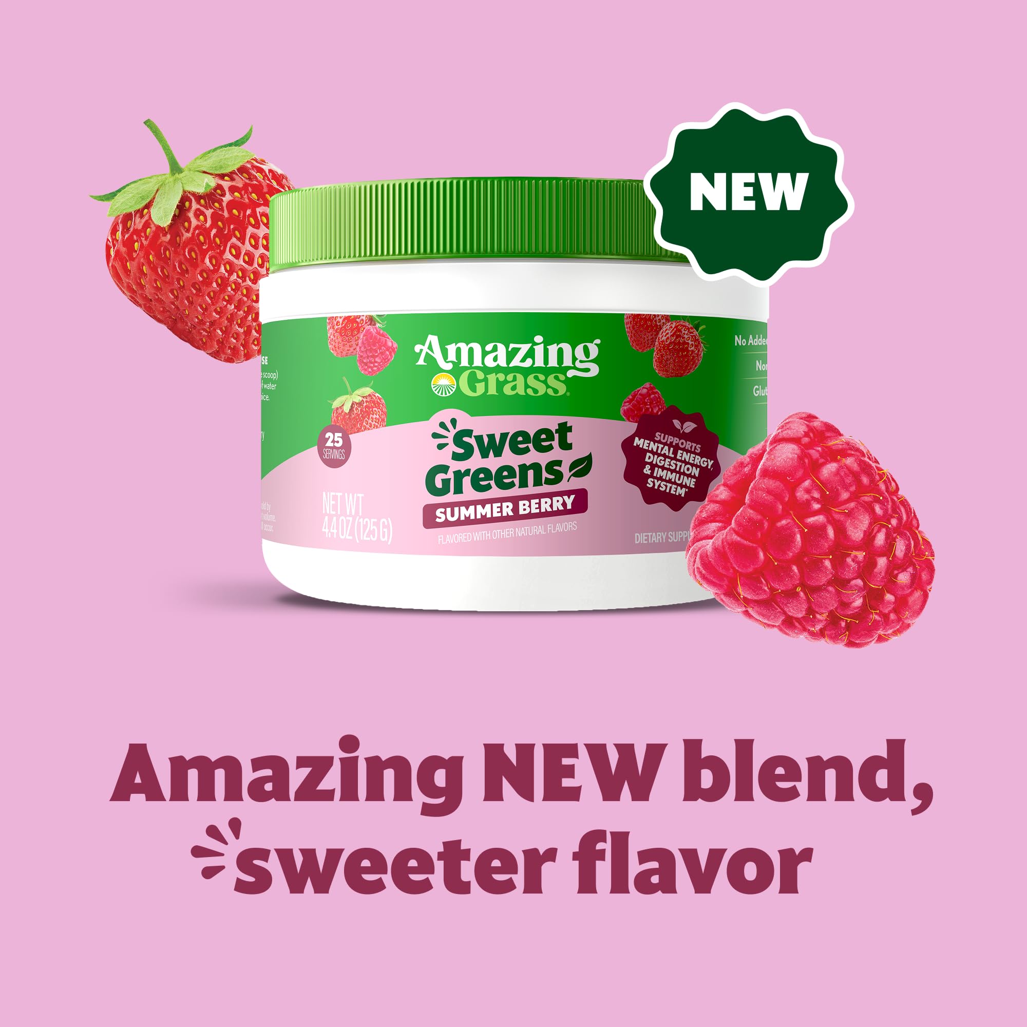 Foto 2 | Suplemento Amazing Grass Sweet Greens Digestive Health 30s - Venta Internacional.