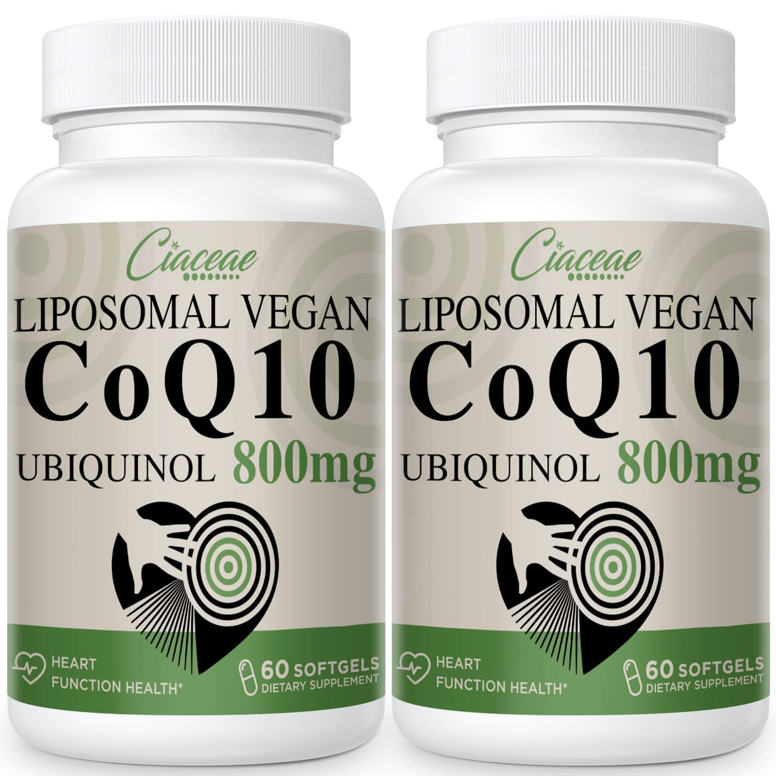 Foto 2 pulgar | Suplemento De Coq10 Liposomal De Ciaceae  800 Mg  Ubiquinol  120 Cápsulas Blandas - Venta Internacional.