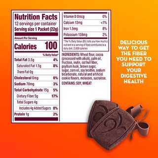 Foto 7 | Suplemento De Fibra Metamucil Fiber Thins Con Sabor A Chocolate - Venta Internacional.