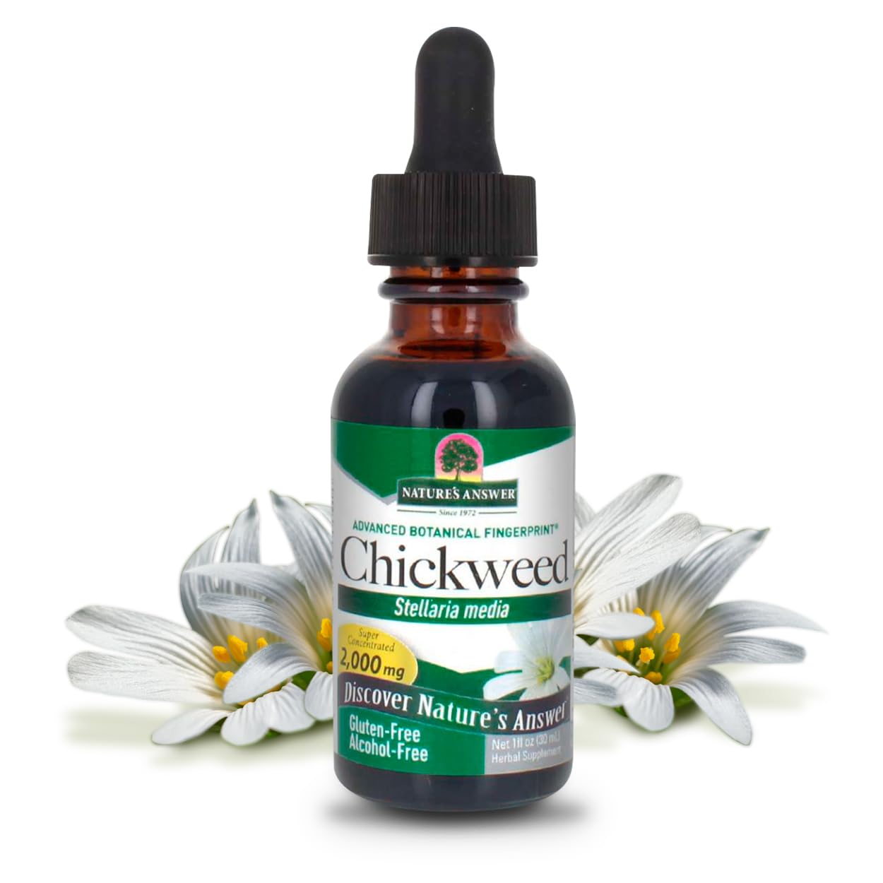 Foto 2 pulgar | Suplemento Herbal Nature's Answer Pamplweed Stelleria Media 30 ml - Venta Internacional