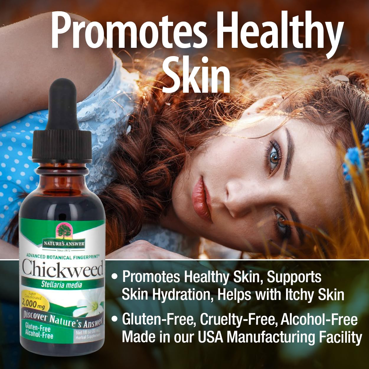 Foto 5 pulgar | Suplemento Herbal Nature's Answer Pamplweed Stelleria Media 30 ml - Venta Internacional