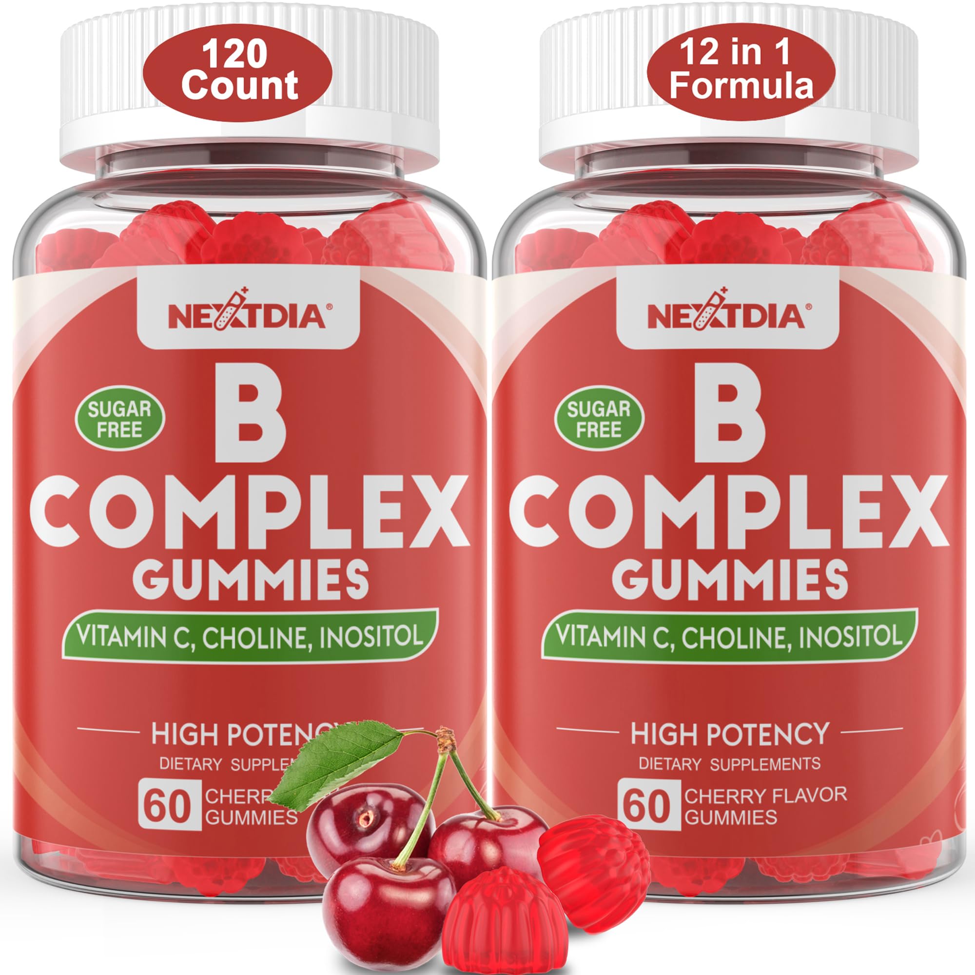 Foto 1 | Suplemento Nextdia En Gomitas Con Complejo De Vitamina B  120 Unidades - Venta Internacional.