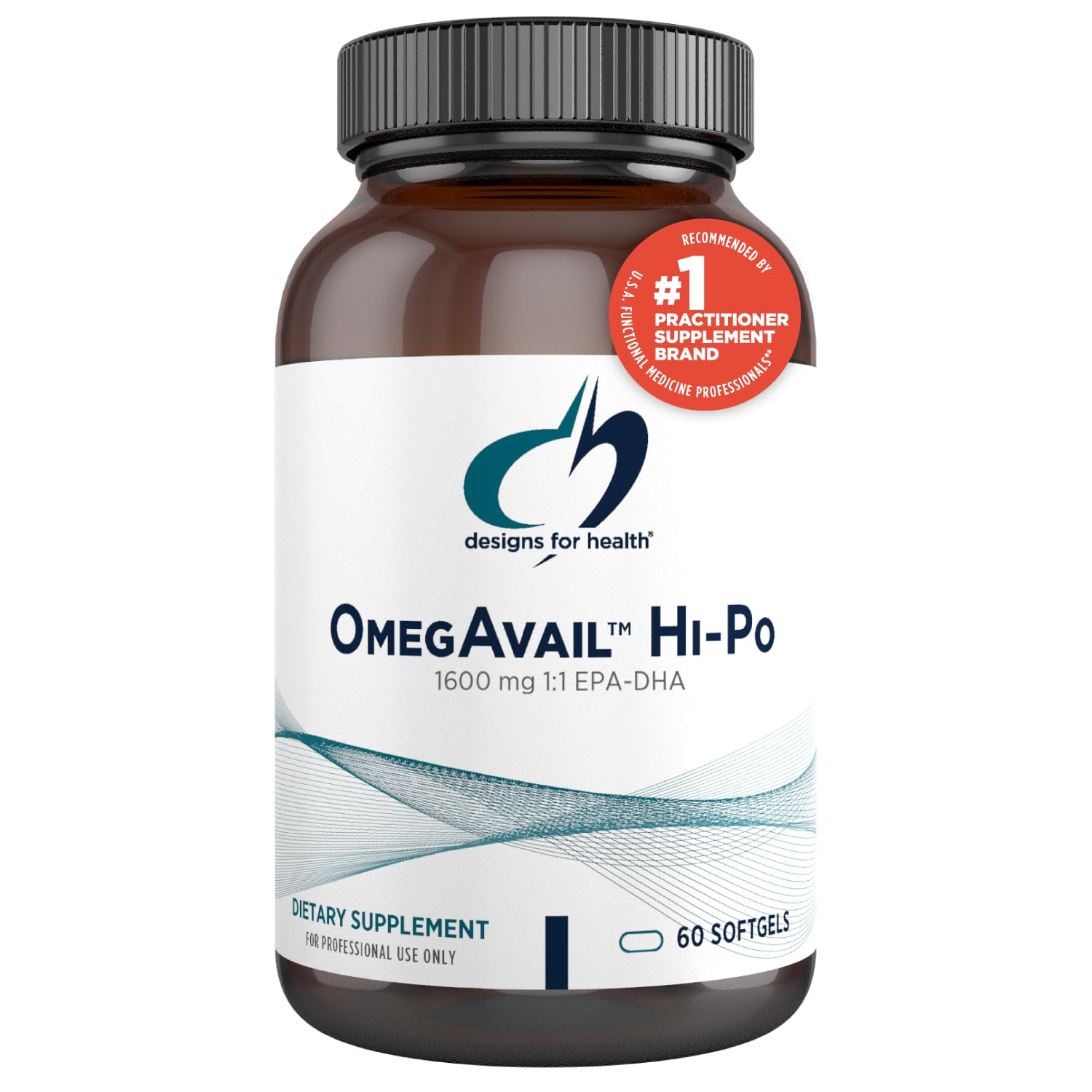 Foto 2 pulgar | Diseños De Suplementos Para La Salud Omegavail Hi-po - Tg Omega-3 - Venta Internacional.