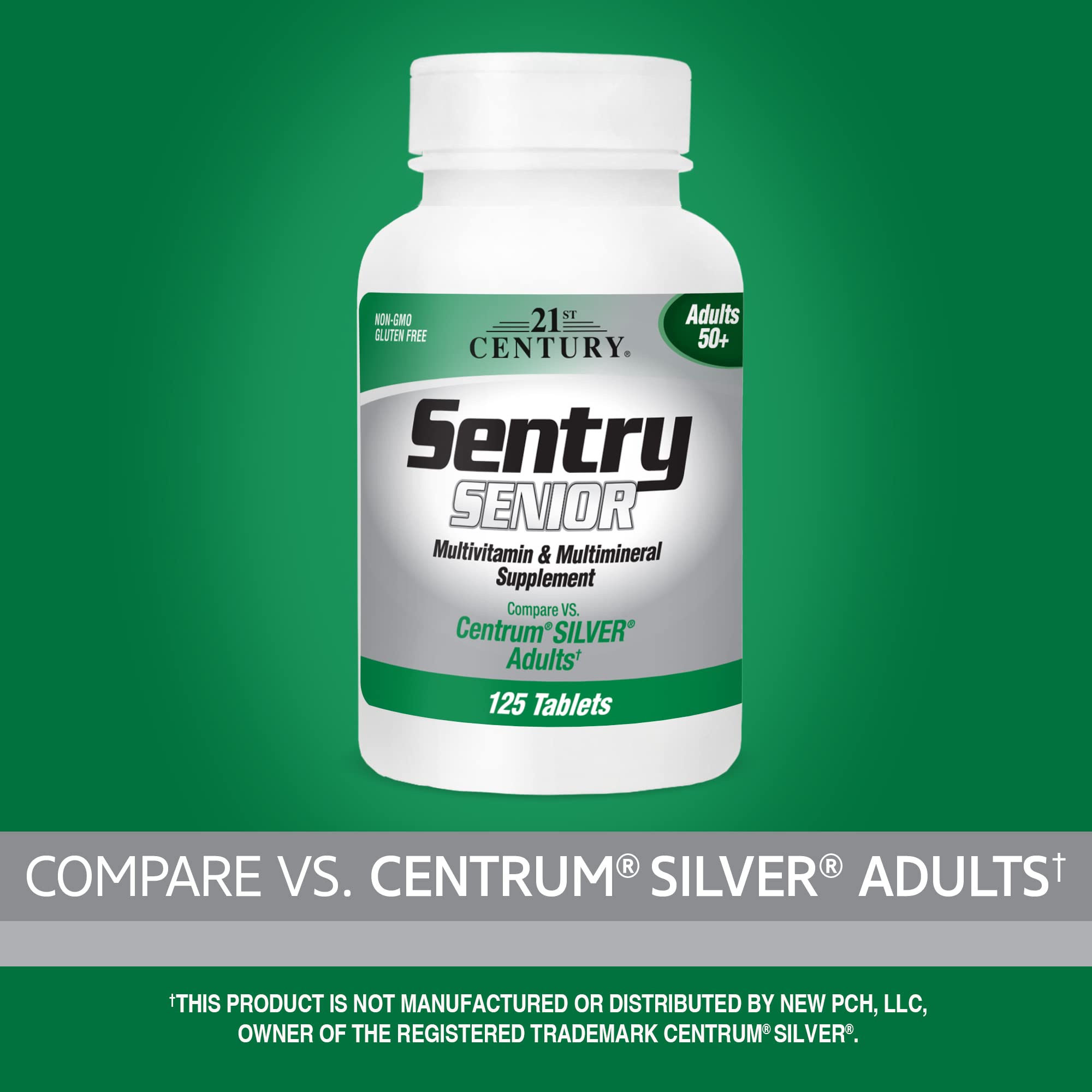 Foto 3 pulgar | Multivitamínico 21st Century Sentry Senior 125 Unidades - Venta Internacional