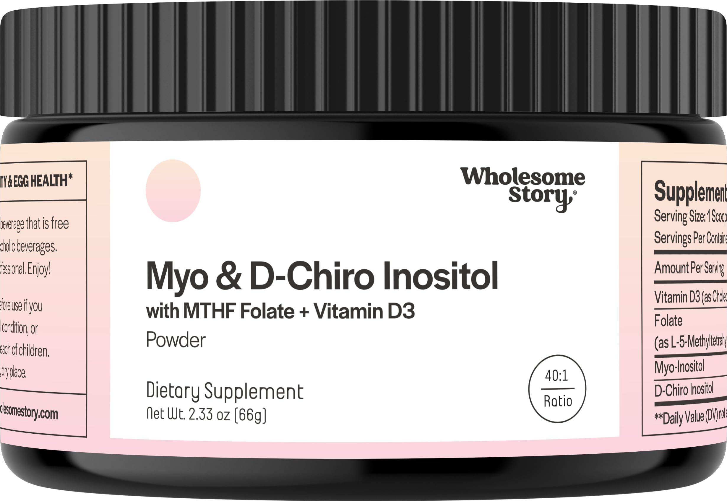 Foto 2 pulgar | Suplemento De Inositol En Polvo Con Mthf  Folato Y Vitamina D3  30 Dosis - Venta Internacional.