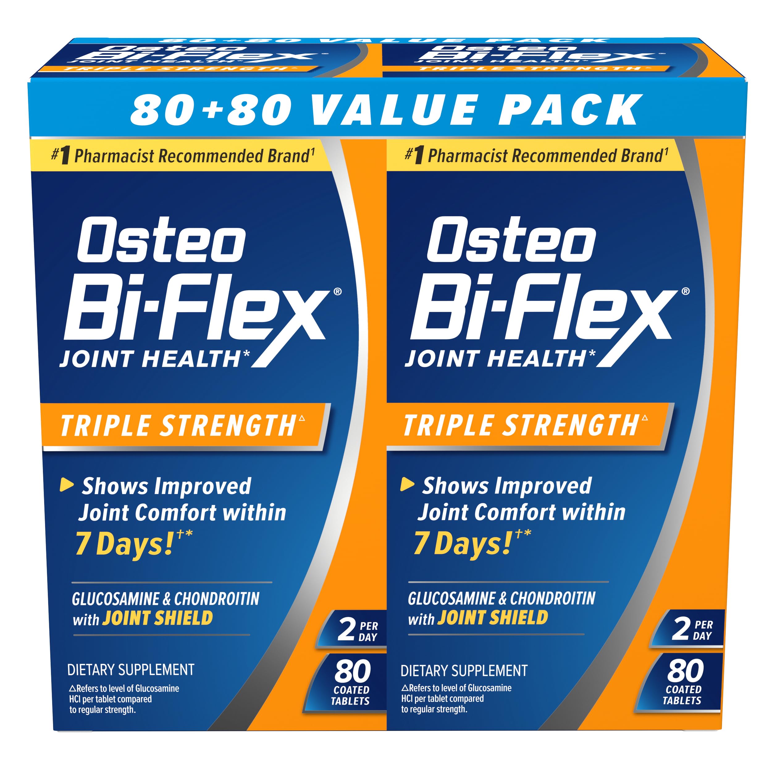 Foto 2 pulgar | Suplementos Osteo Bi-flex Triple Strength  80 Unidades X 2 - Venta Internacional.
