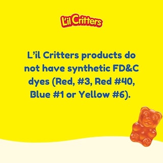 Foto 7 | Ositos De Goma Con Vitamina D Lil Critters 190 Unidades - Venta Internacional.