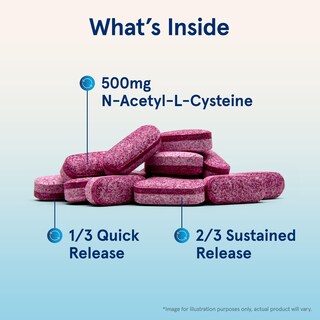 Foto 3 | Suplemento N-a-c Sustain De Jarrow Formulas, 600 Mg, 60 Comprimidos - Venta Internacional.