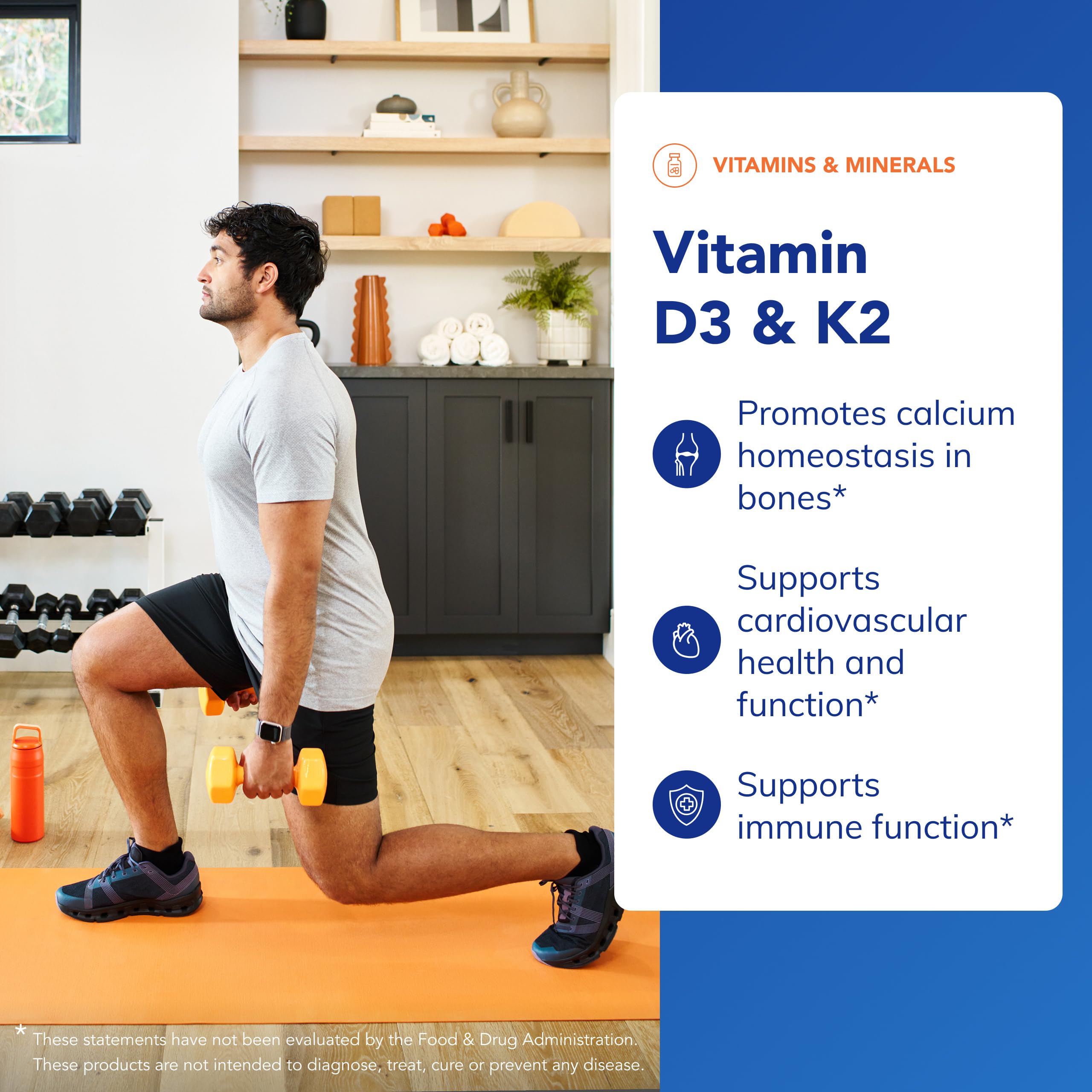 Foto 4 pulgar | Suplemento De Vitamina D3 Y K2 De Pure Encapsulations  60 Cápsulas - Venta Internacional.