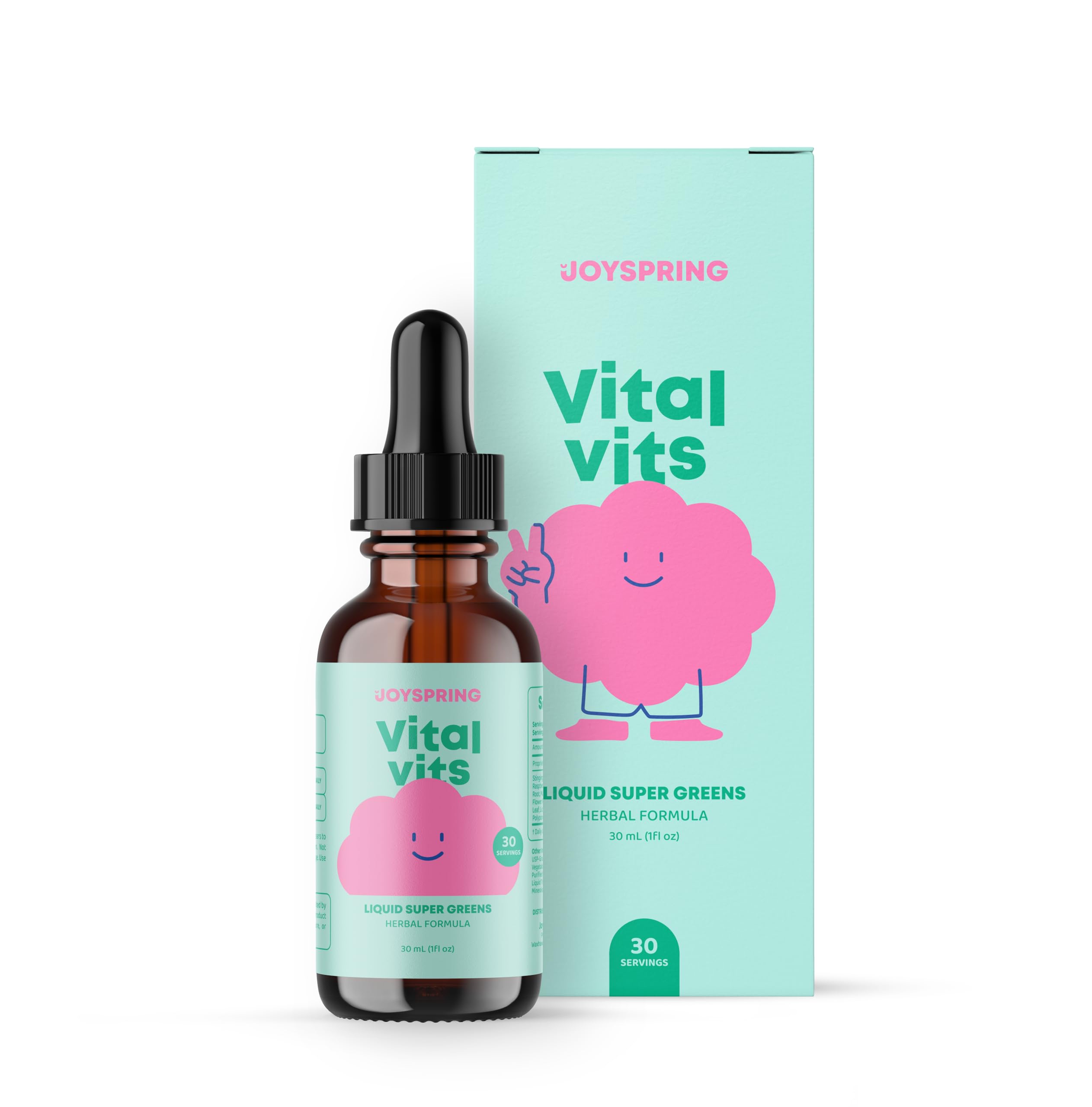 Foto 2 pulgar | Multivitamínico Líquido Joyspring Vital Vits Kids 30 Ml Con Saúco - Venta Internacional.