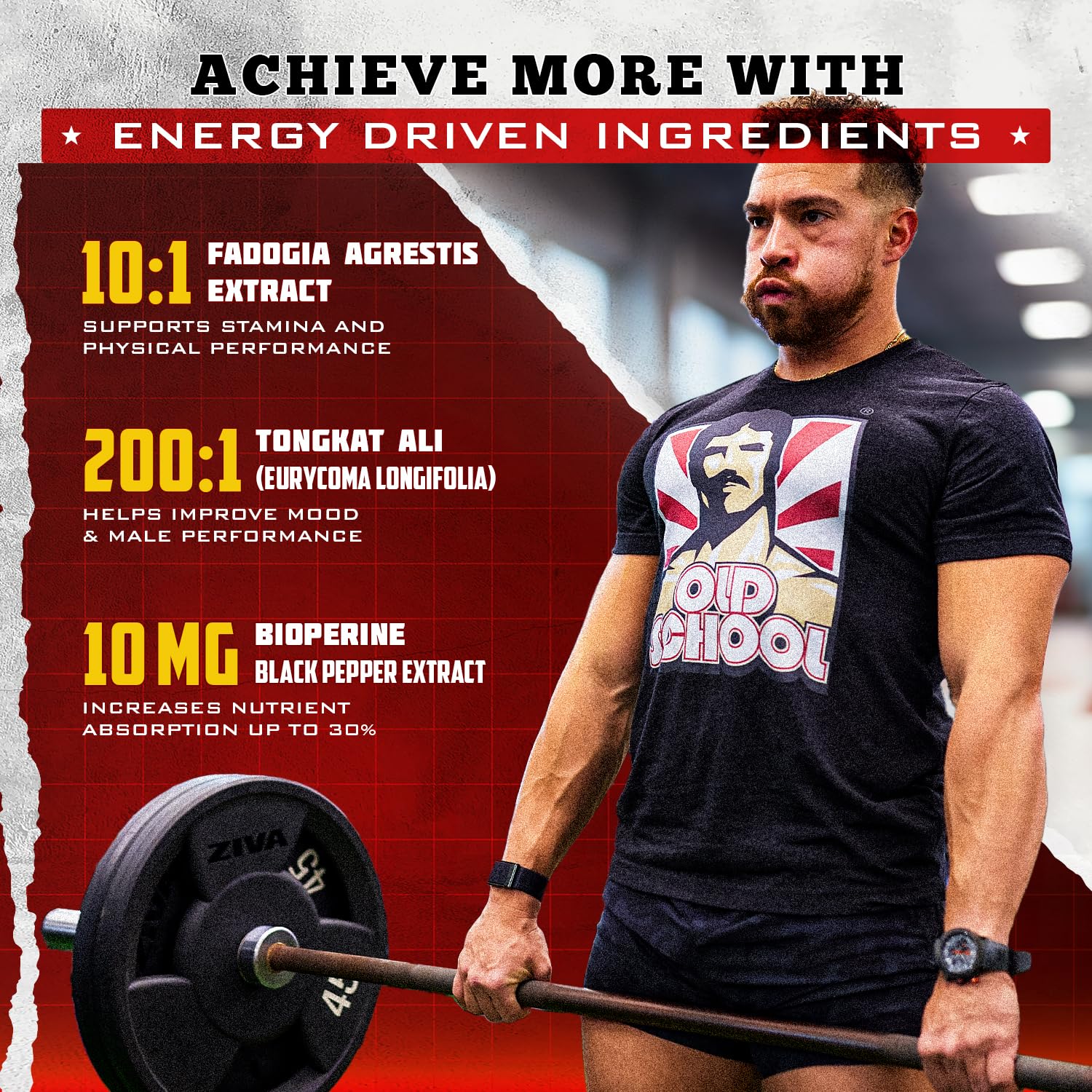 Foto 4 pulgar | Suplemento De Testosterona Old School Labs Fadogia Agrestis 1500 Mg - Venta Internacional.