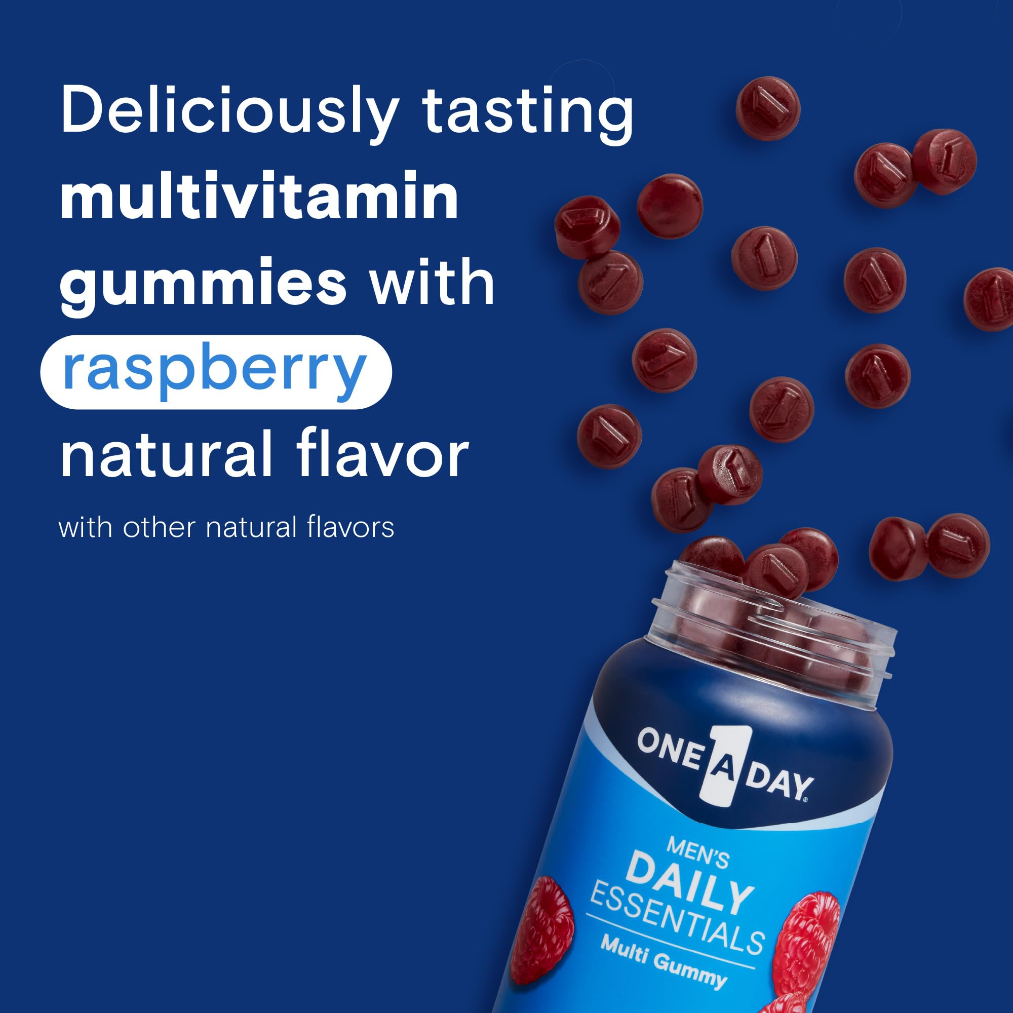 Foto 7 pulgar | Multivitamínico One A Day Daily Essentials 120 Gomitas Para Hombre - Venta Internacional.