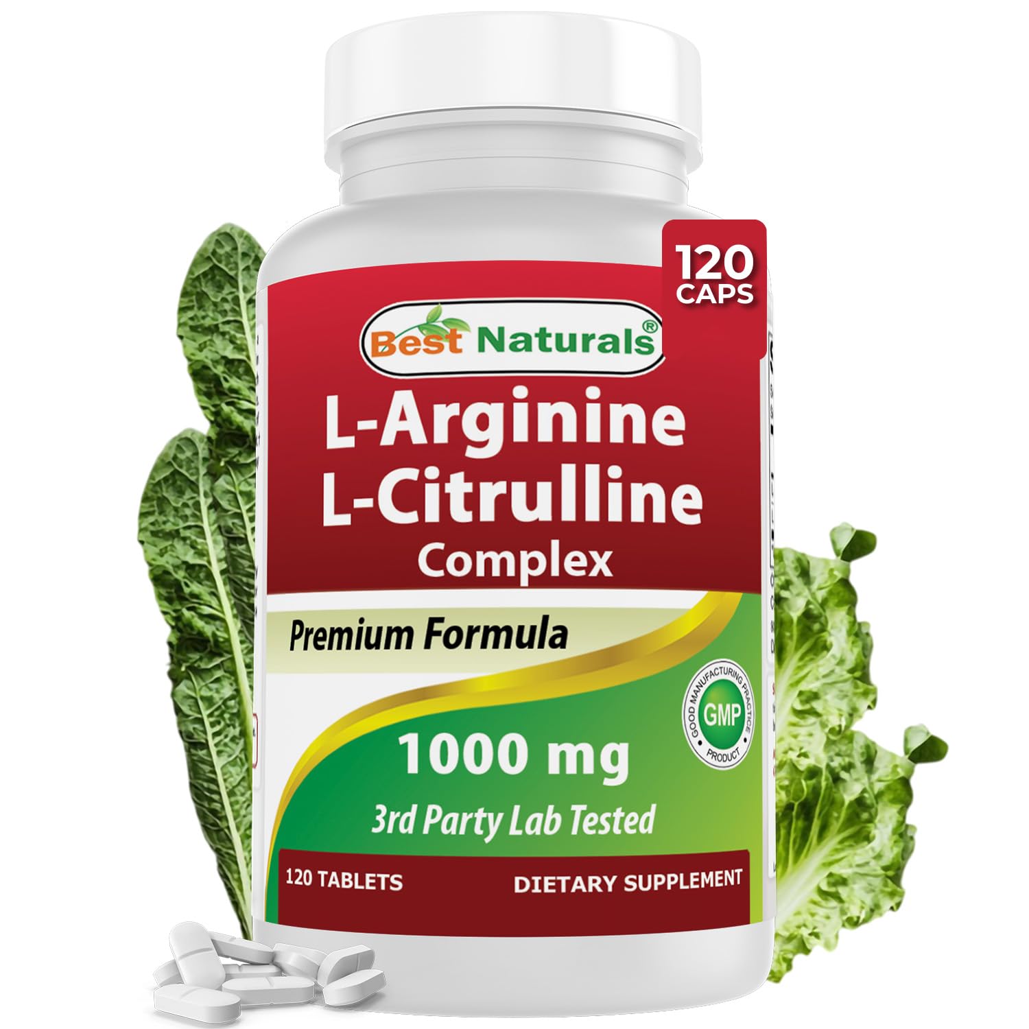 Foto 2 pulgar | Complemento Best Naturals  Complejo De Arginina Y Citrulina  1000 Mg - Venta Internacional.