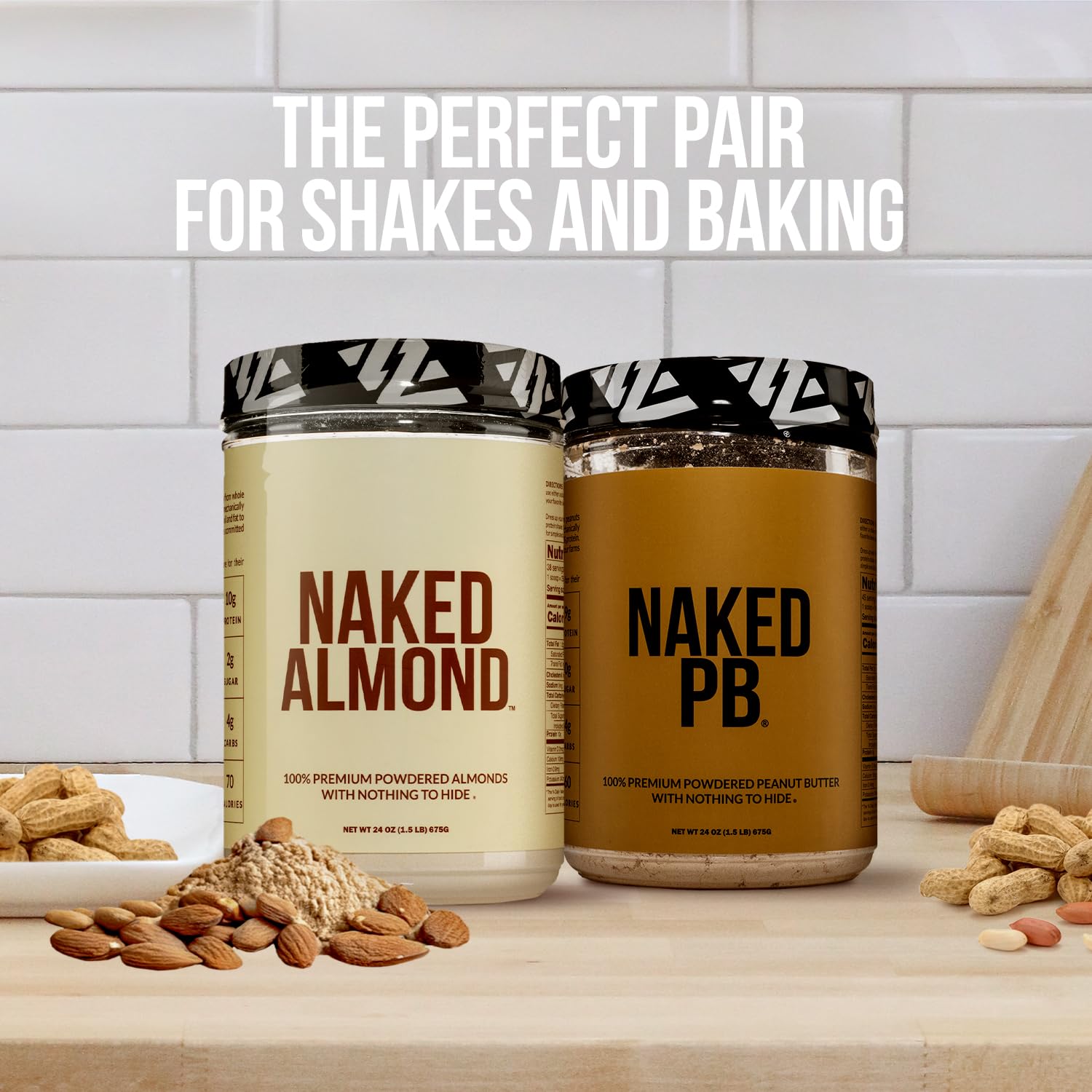 Foto 7 pulgar | Proteína En Polvo Naked Almond 680 G 38 Porciones Vegana Sin Gluten - Venta Internacional.