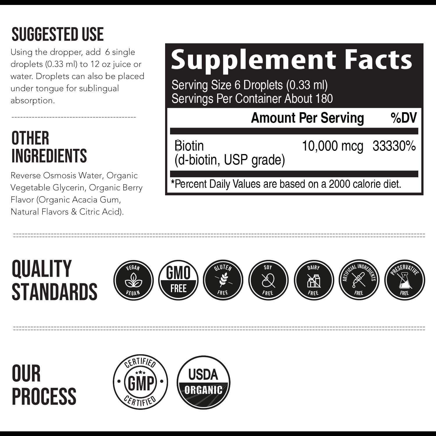 Foto 7 pulgar | Suplemento Triquetra Health Biotina De 10 000 Mcg Para Mujeres  60 Ml - Venta Internacional.