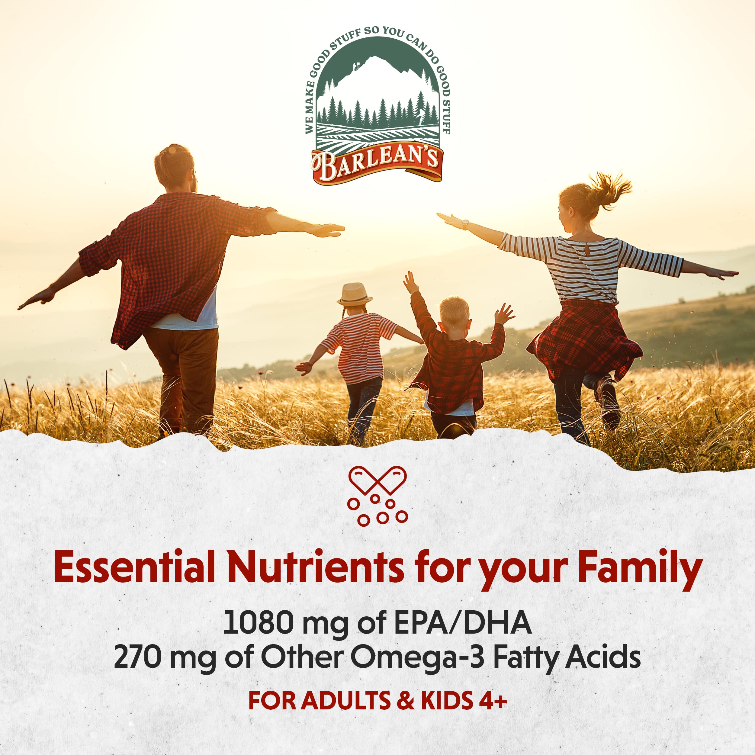 Foto 5 | Complementa El Aceite De Pescado Omega 3 De Barlean Con Vitamina D  500 Ml - Venta Internacional.
