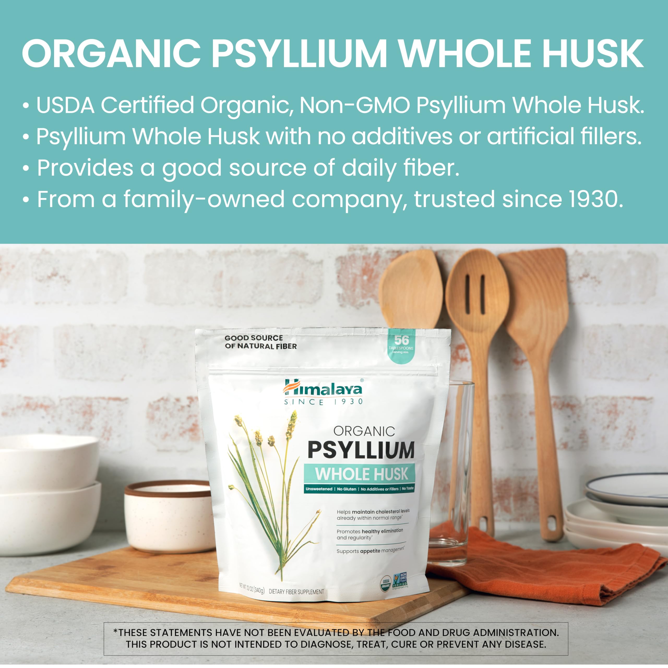 Foto 3 pulgar | Suplemento De Fibra De Cáscara Entera De Psyllium Orgánico Del Himalaya 350 Ml - Venta Internacional.
