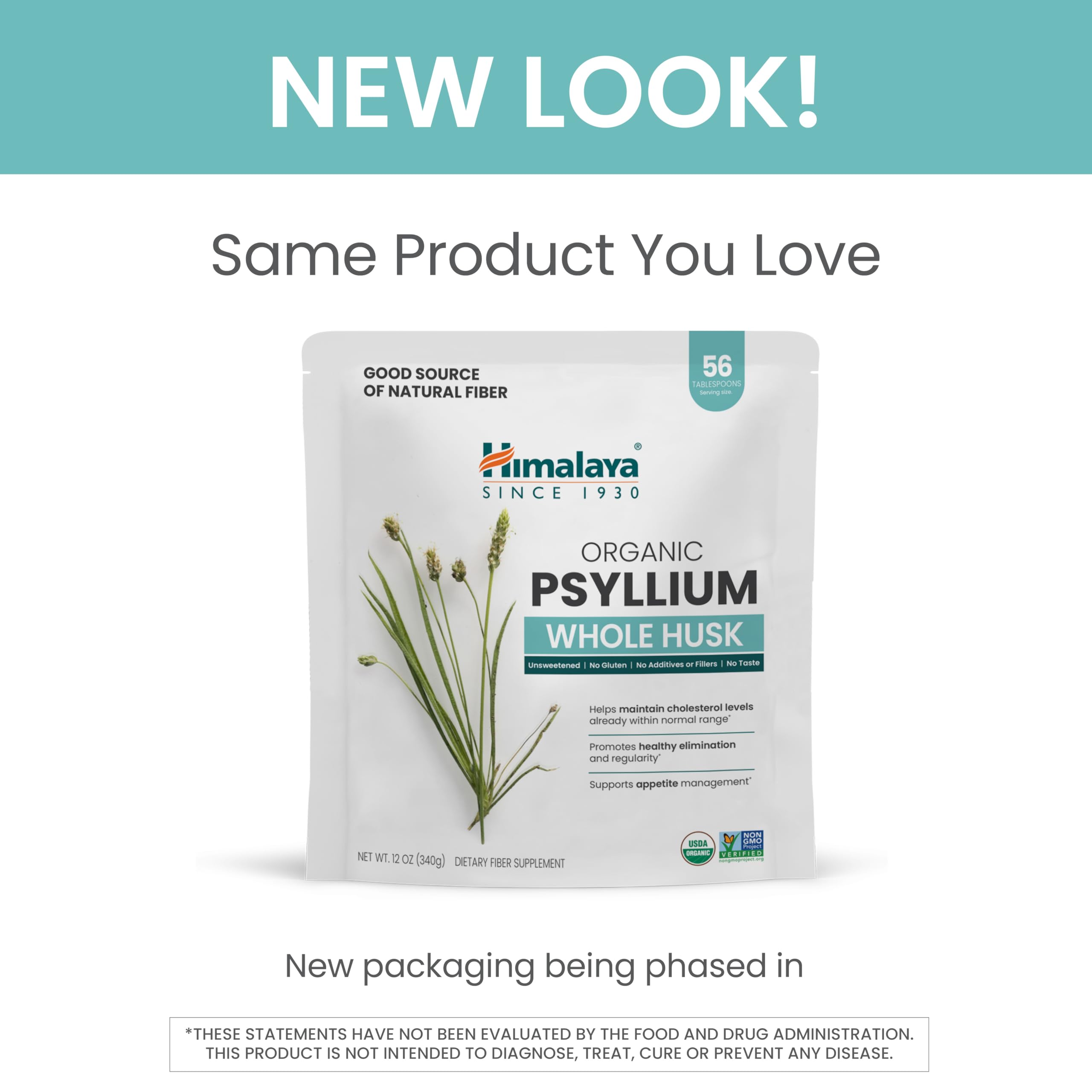 Foto 8 pulgar | Suplemento De Fibra De Cáscara Entera De Psyllium Orgánico Del Himalaya 350 Ml - Venta Internacional.