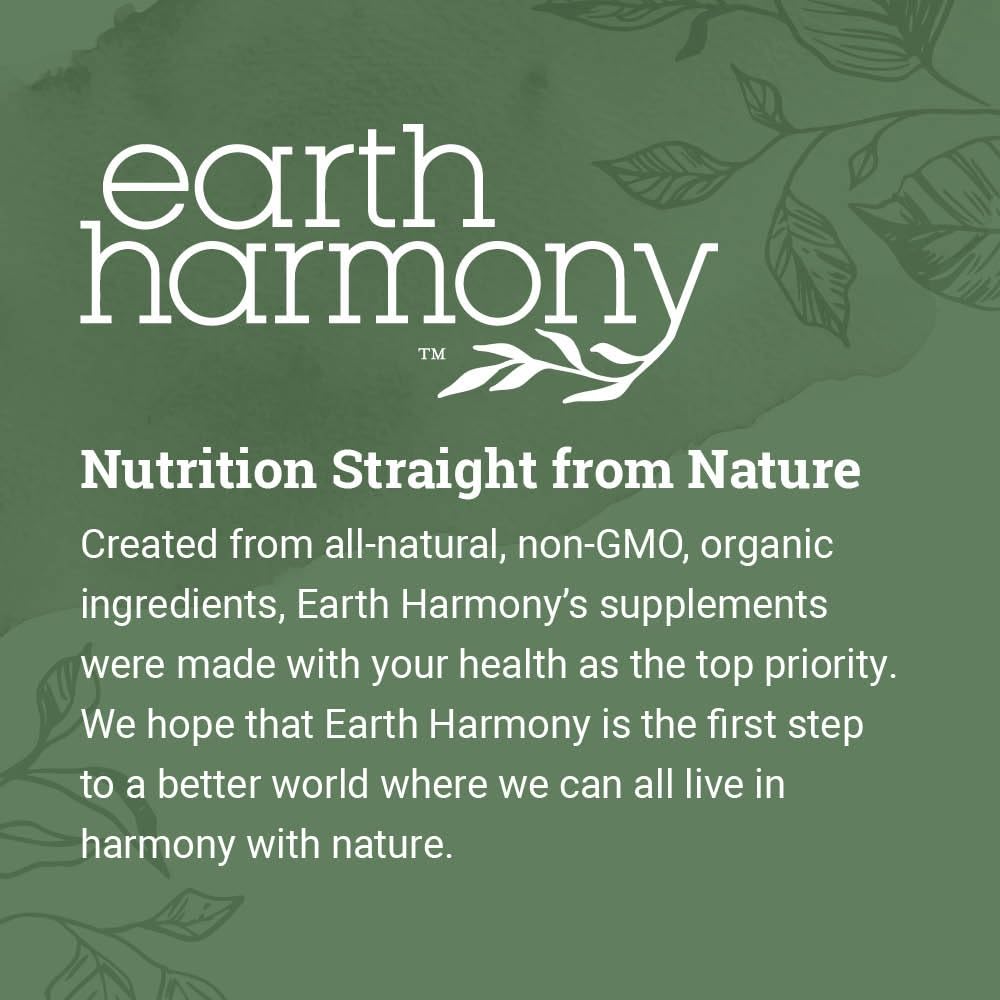 Foto 7 pulgar | Suplemento Earth Harmony Organic Con Forma De Cola De Pavo  120 Cápsulas - Venta Internacional.