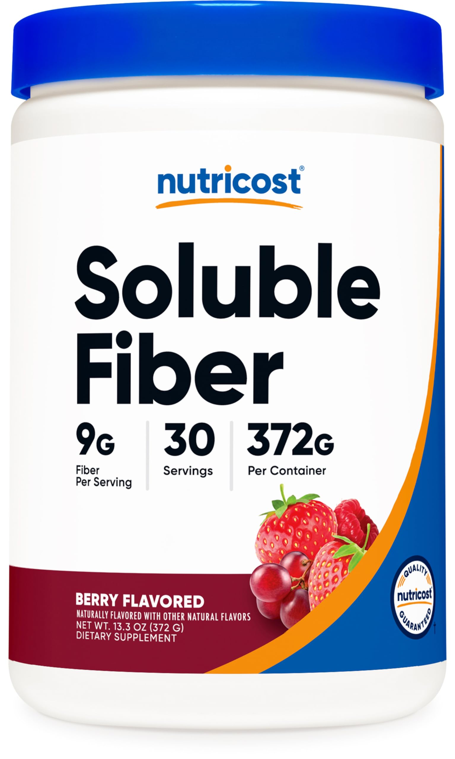 Foto 2 pulgar | Fibra Soluble En Polvo Nutricost Con Sabor A Bayas  30 Porciones - Venta Internacional.