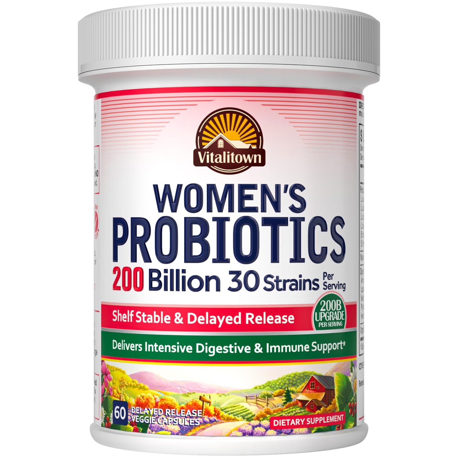 Foto 1 | Probiotics Vitalitown  200 Mil Millones De Ufc  30 Cepas  60 Comprimidos - Venta Internacional.