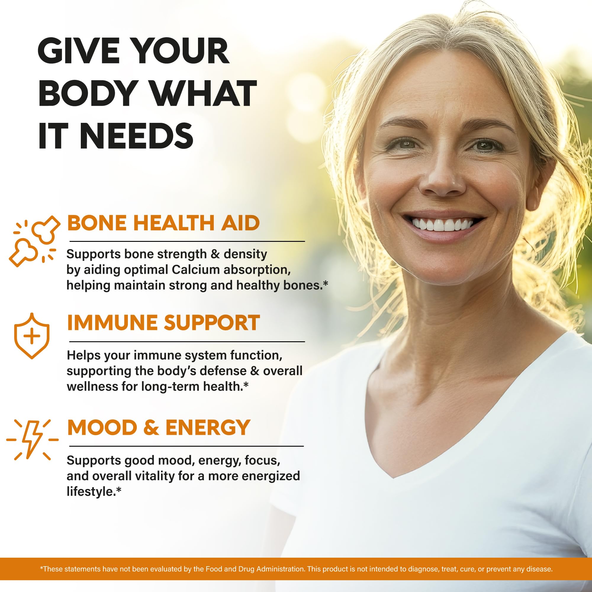 Foto 3 pulgar | Suplemento Nutraharmony De Vitamina D3 De 10000 Ui Y K2 Mk-7 De 120 Mcg - Venta Internacional.