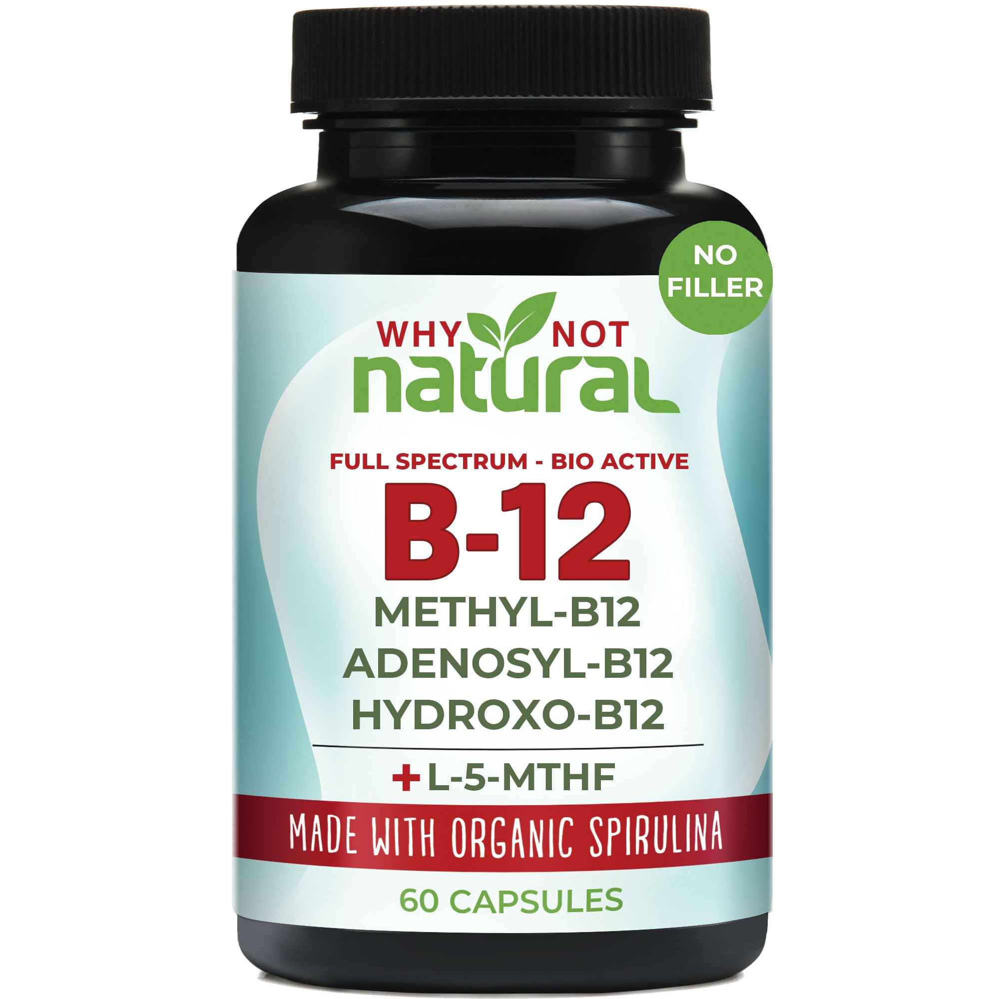 Foto 2 pulgar | Complemente Why Not Natural Vitamina B12 De 5000 Mcg Con Metilcobalamina - Venta Internacional.
