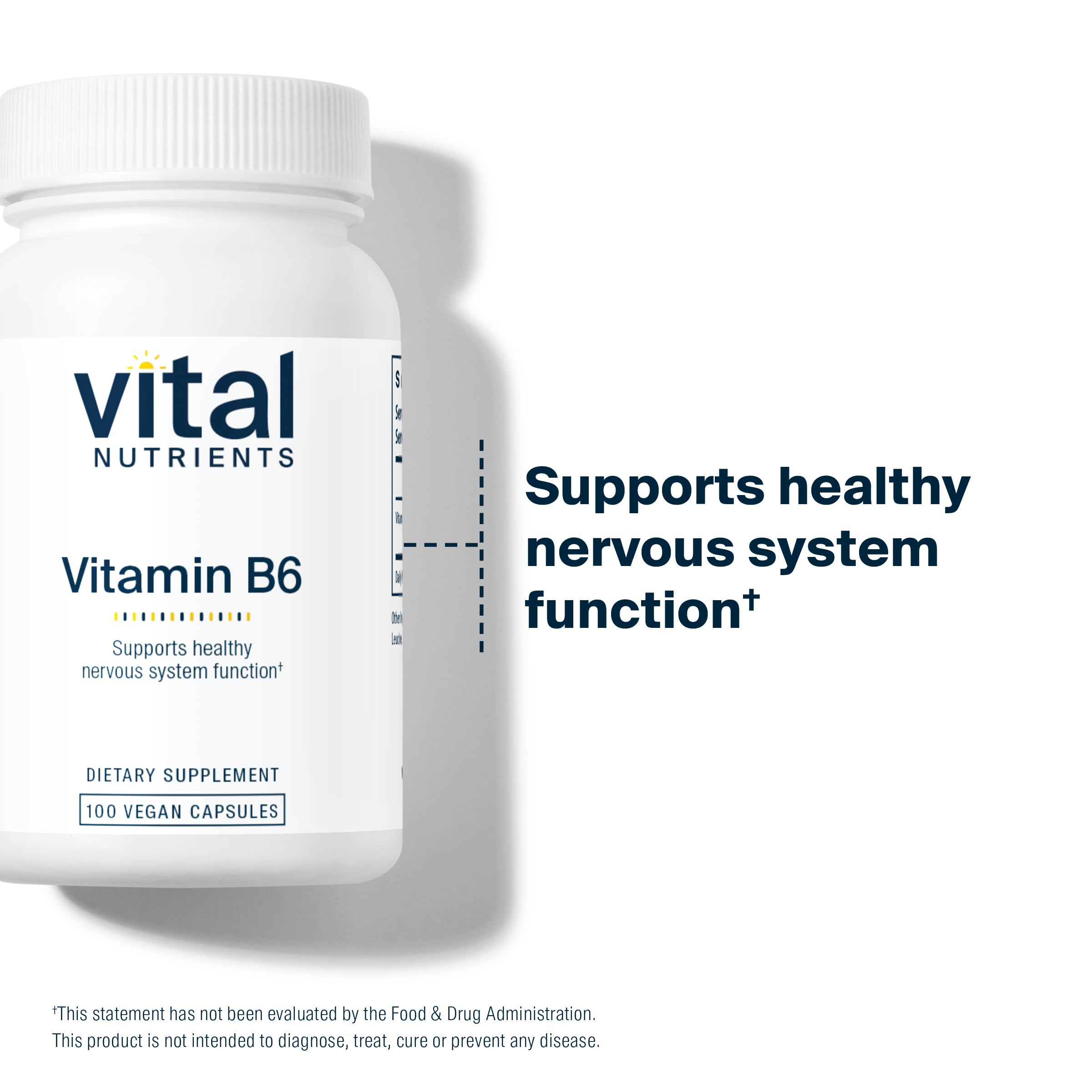 Foto 7 pulgar | Suplemento De Vitamina B6 De Vital Nutrients  100 Mg  100 Cápsulas - Venta Internacional.