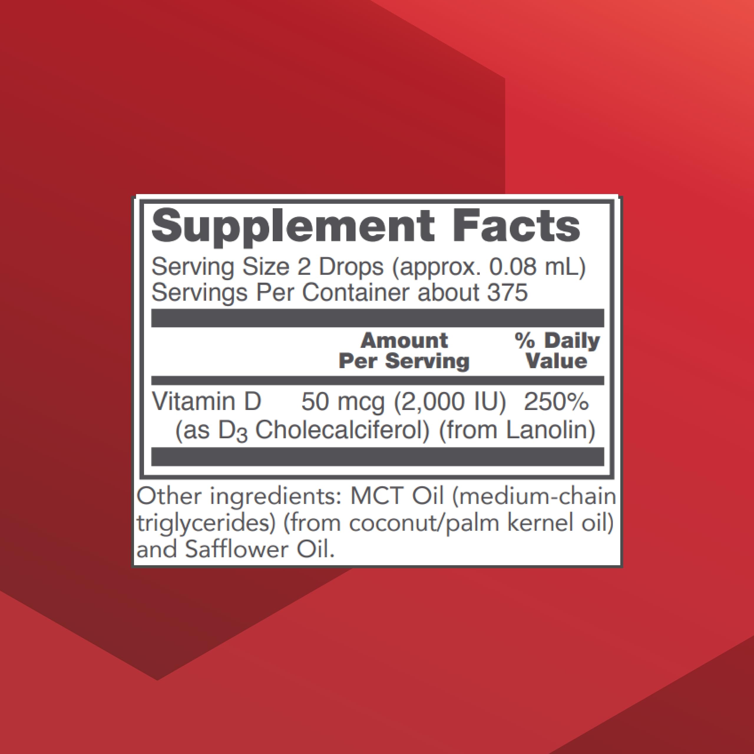 Foto 3 pulgar | Vitamina D3 Protocol For Life Balance 30 ml-Venta Internacional