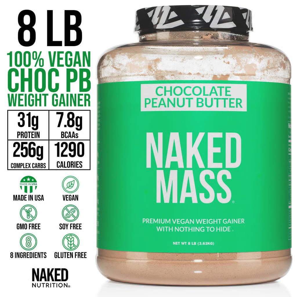 Foto 4 pulgar | Proteína En Polvo Naked Vegan Mass Para Ganar Peso  3 63 Kg - Venta Internacional.