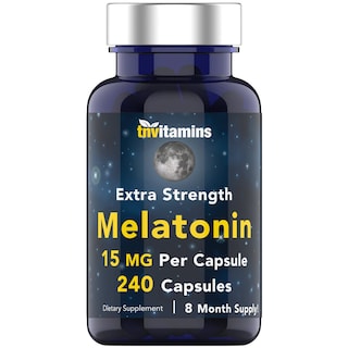 Foto 1 | Pastillas Para Dormir Vitaminas Melatonina 15 Mg 240 Cápsulas - Venta Internacional.