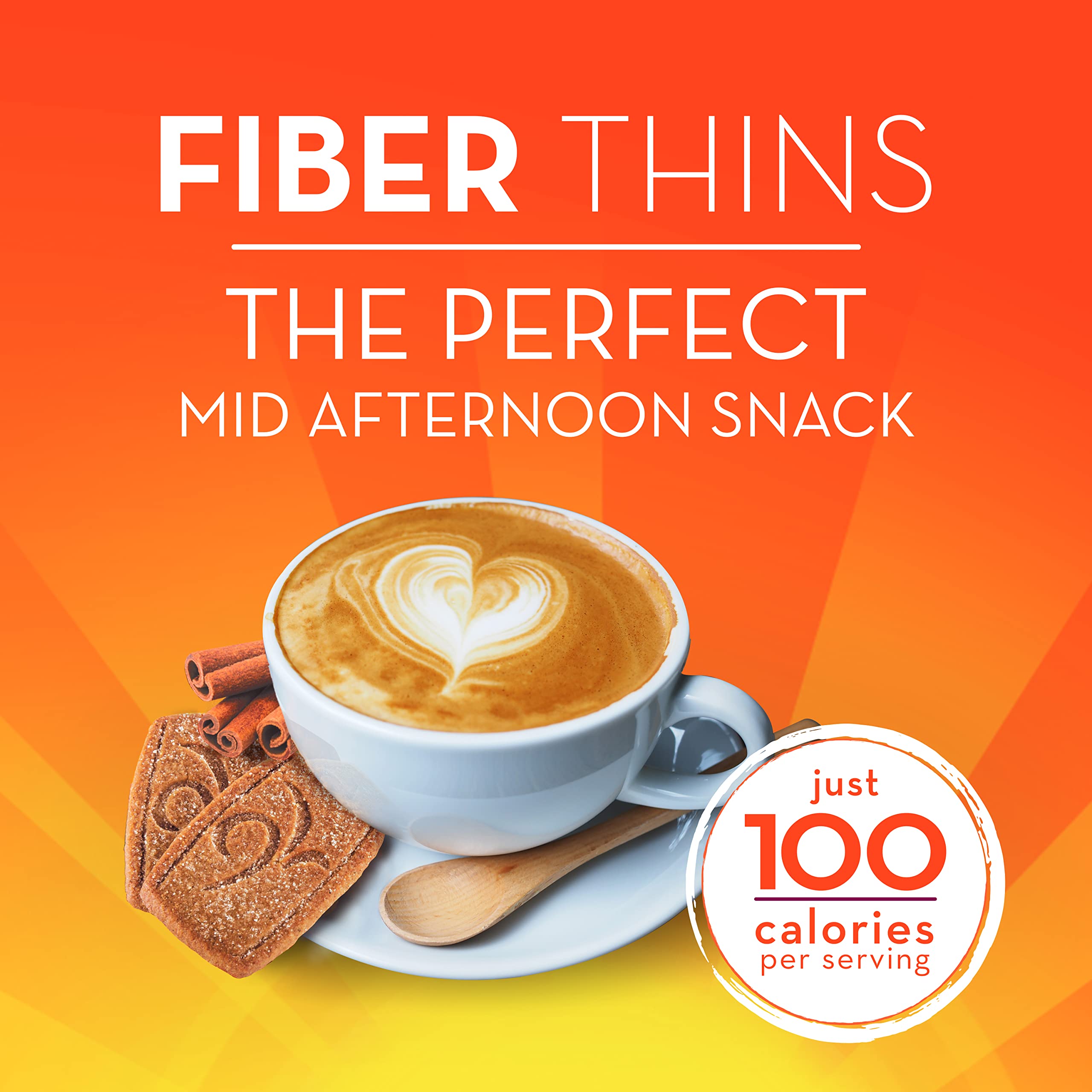 Foto 4 pulgar | Suplemento De Fibra Snack Metamucil Fiber Thins Cinnamon 12s - Venta Internacional.