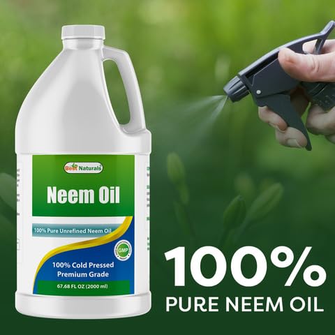 Foto 6 pulgar | Aceite De Neem Best Naturals  100% Puro  Prensado En Frío  Sin Refinar  2 Litros - Venta Internacional.